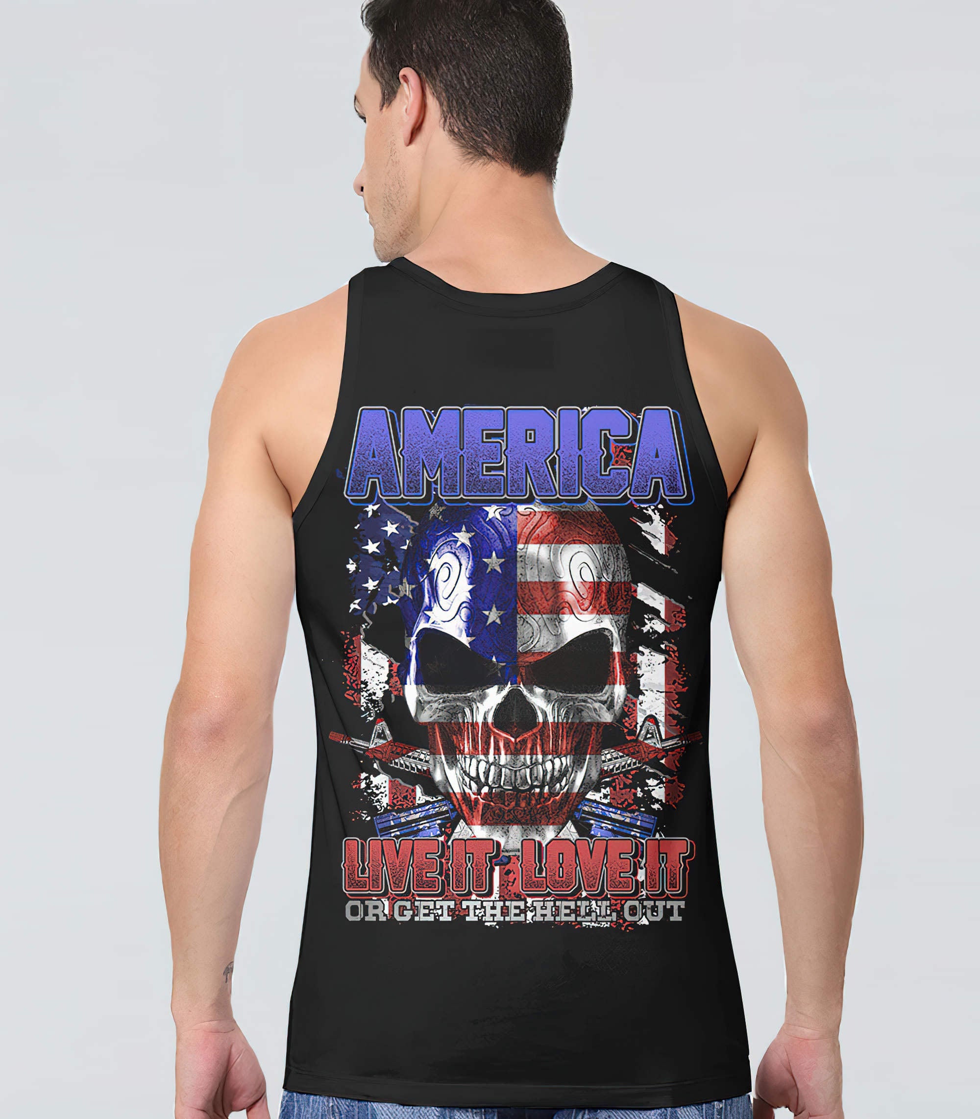 america-live-it-love-it-metal-skull-scratch-all-over-print-tank-top