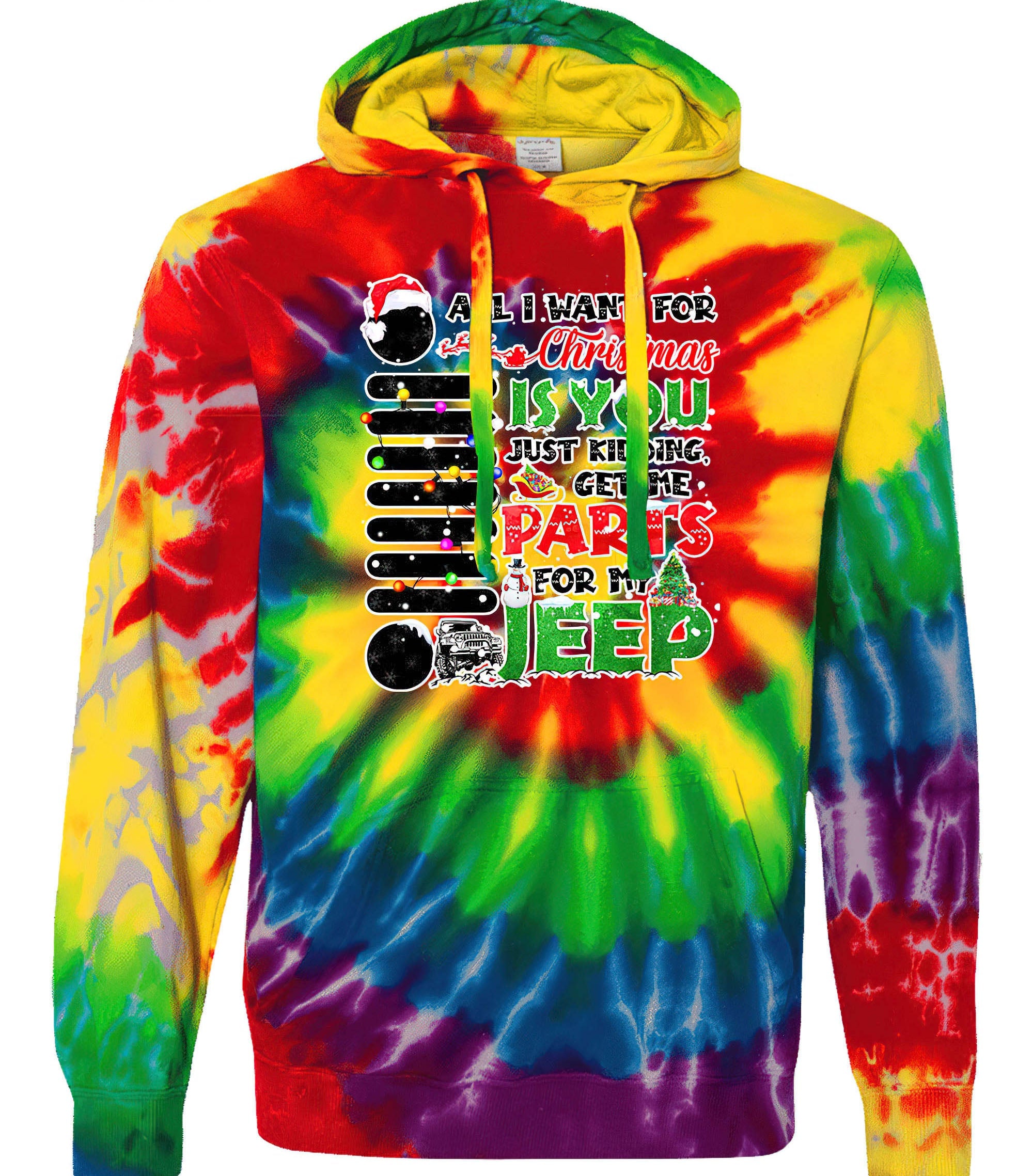 all-i-want-for-christmas-tie-dye-hoodie