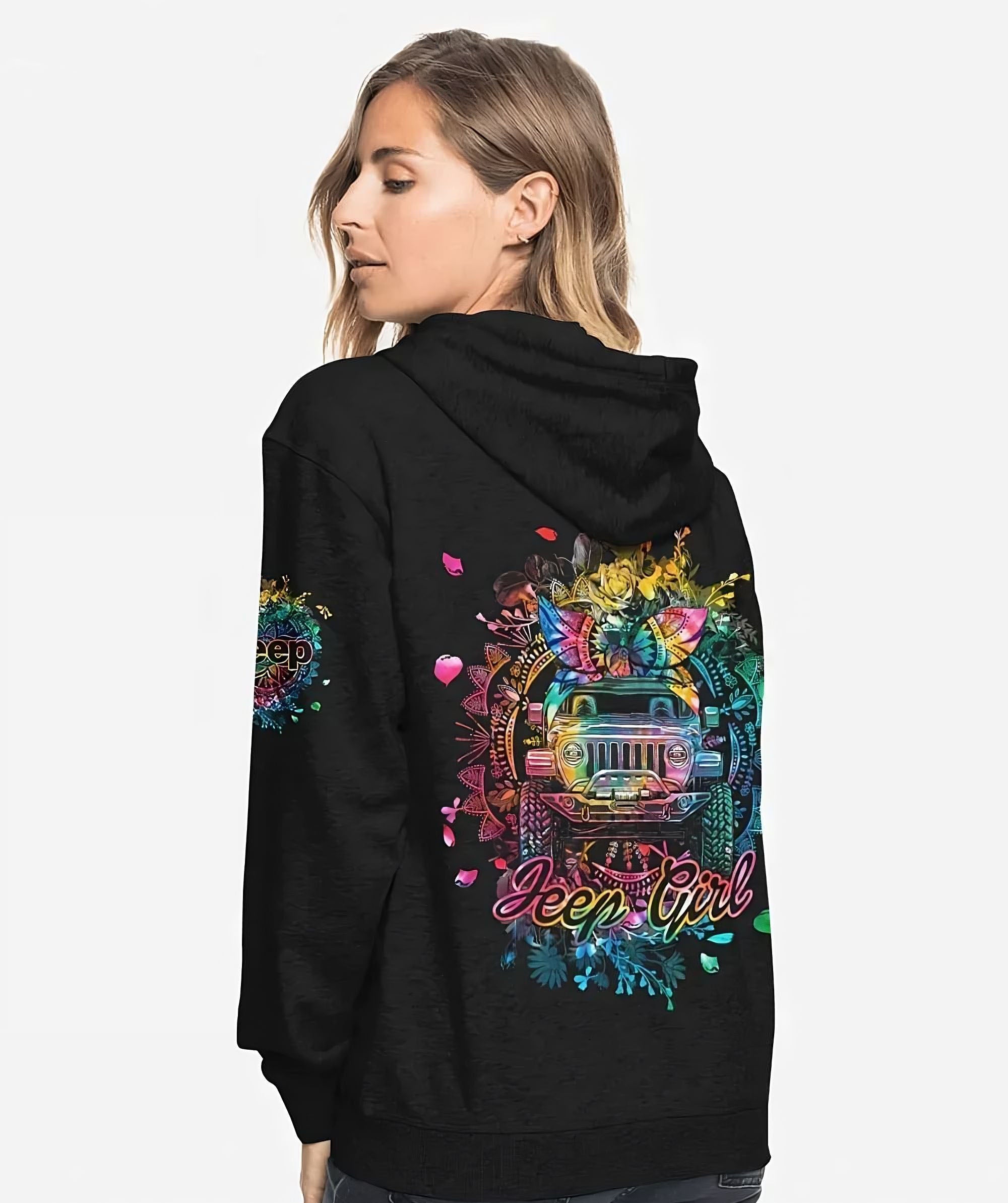 jeep-girl-mandala-flower-all-over-print-hoodie