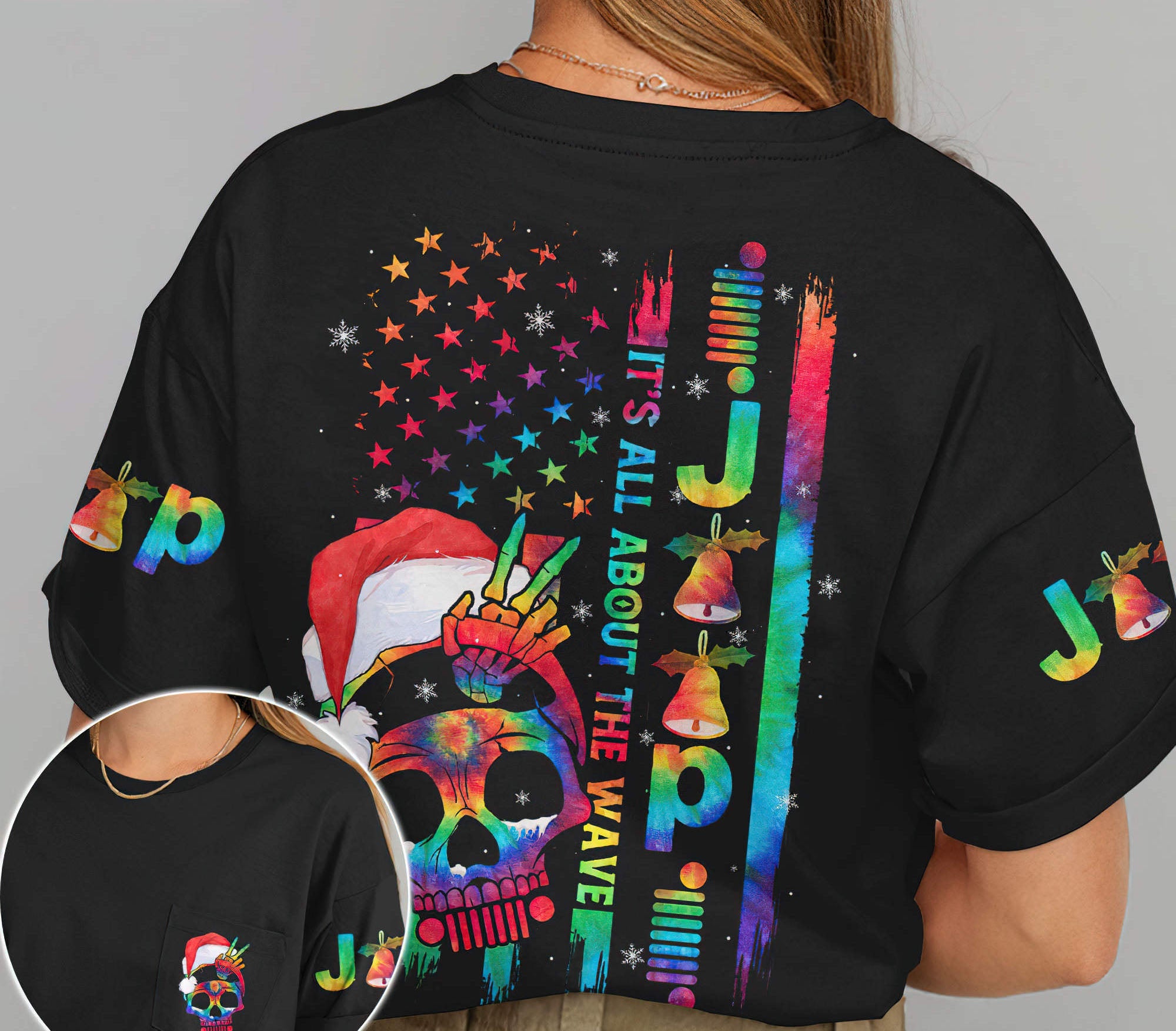 jeep-all-about-the-wave-xmas-flag-t-shirt