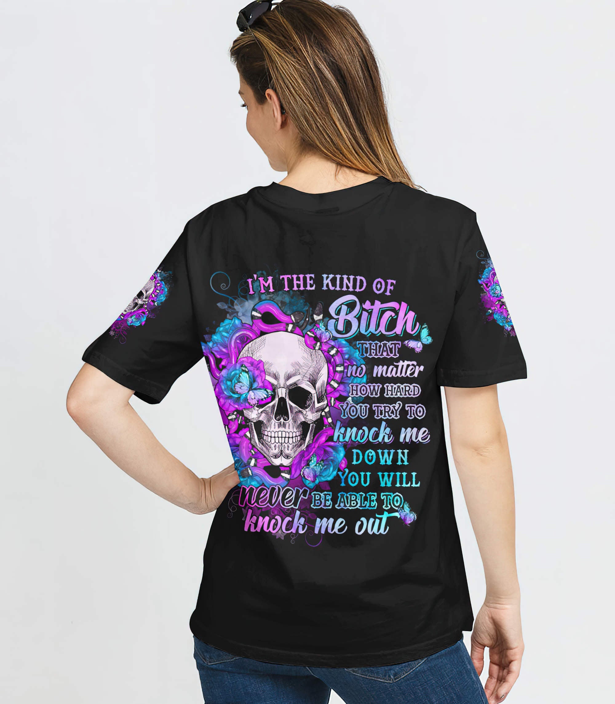 im-the-kind-of-b-flower-skull-all-over-print-t-shirt