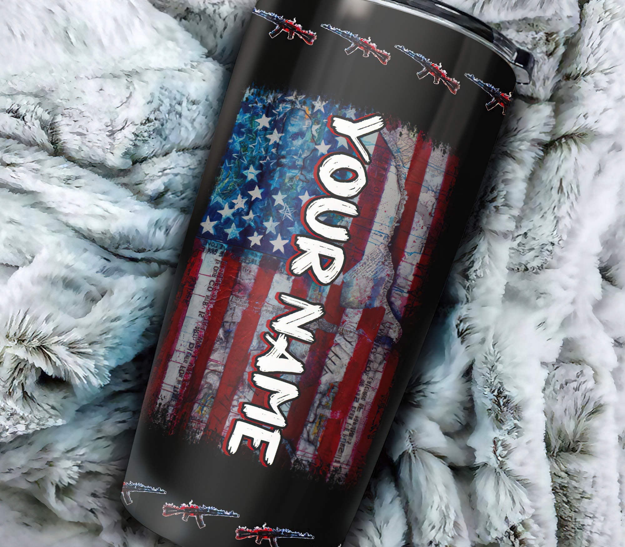 Personalized You Couldn't Handle Me Skull Tumbler Tumbler