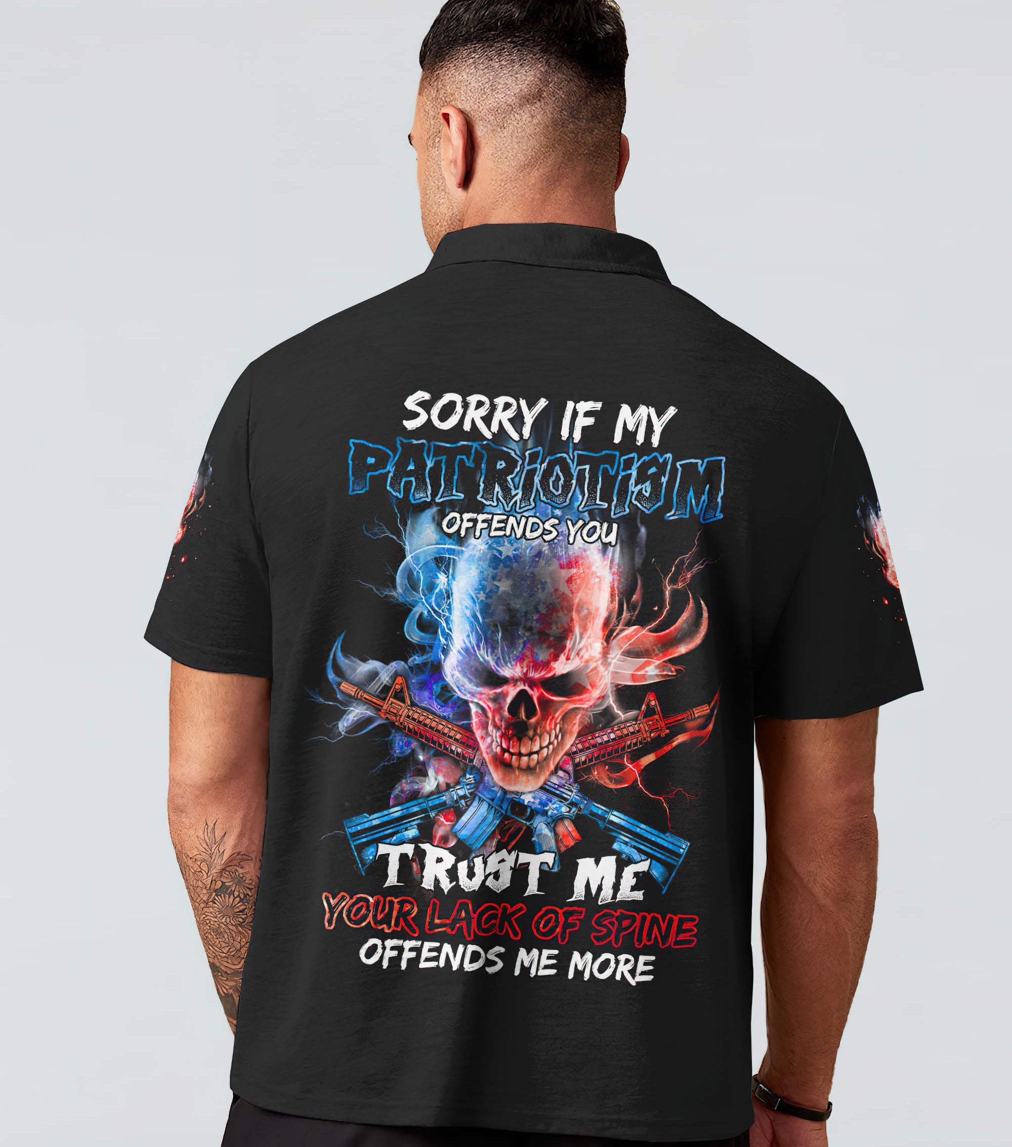 sorry-if-my-patriotism-skull-flaming-american-all-over-print-polo-shirt