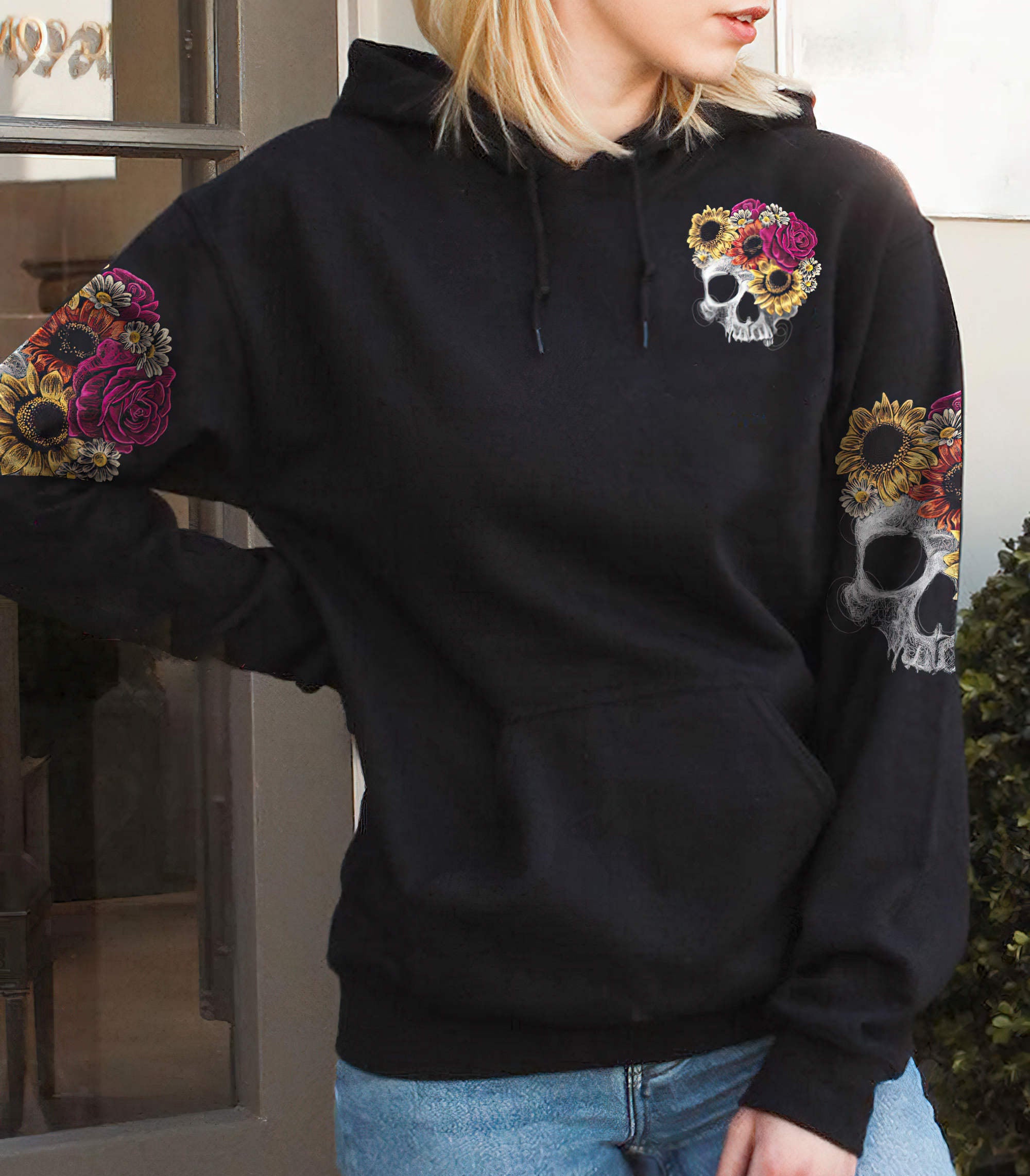 yes-im-a-b-flower-skull-all-over-print-hoodie