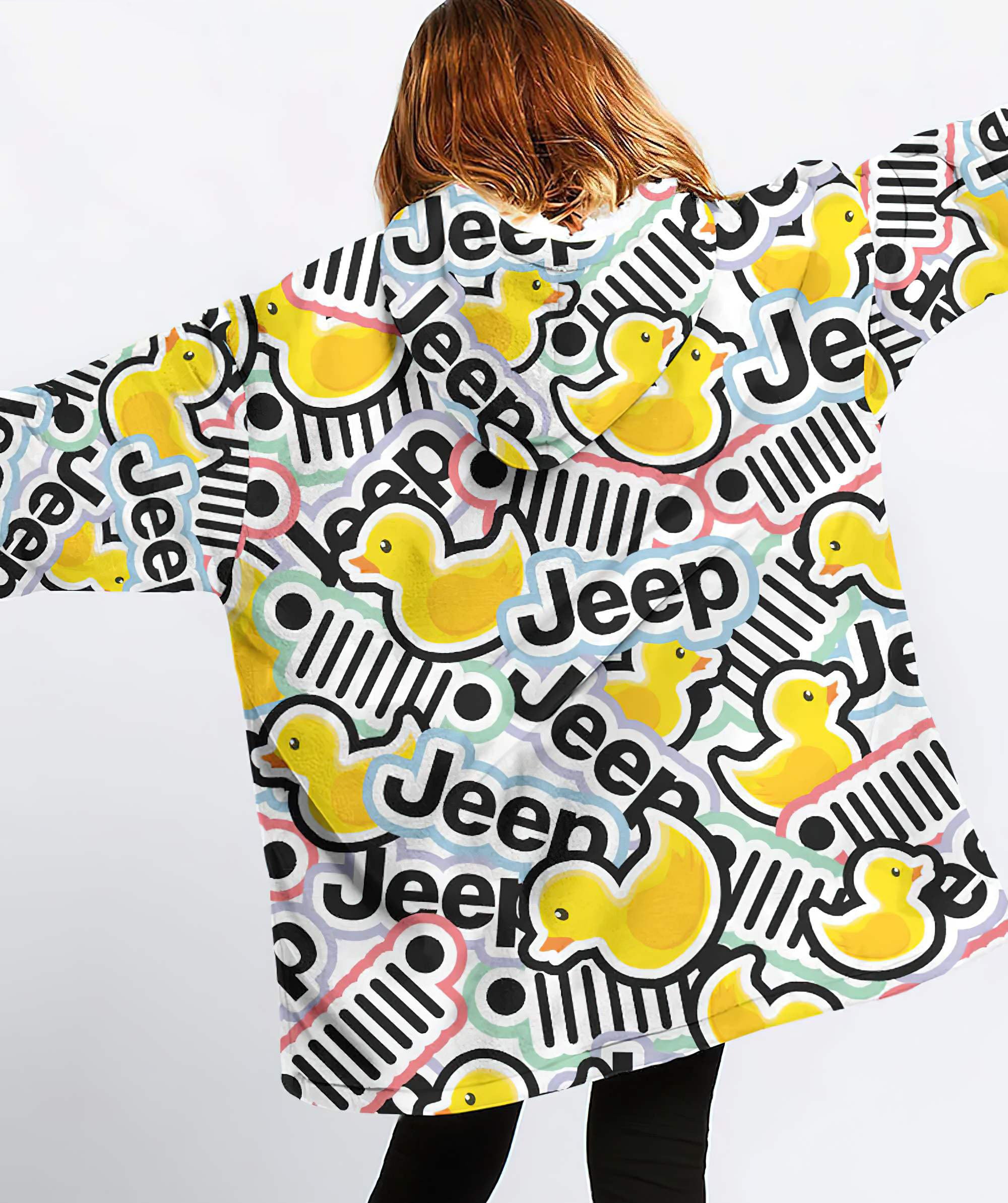 jeep-duck-sherpa-blanket-hoodie