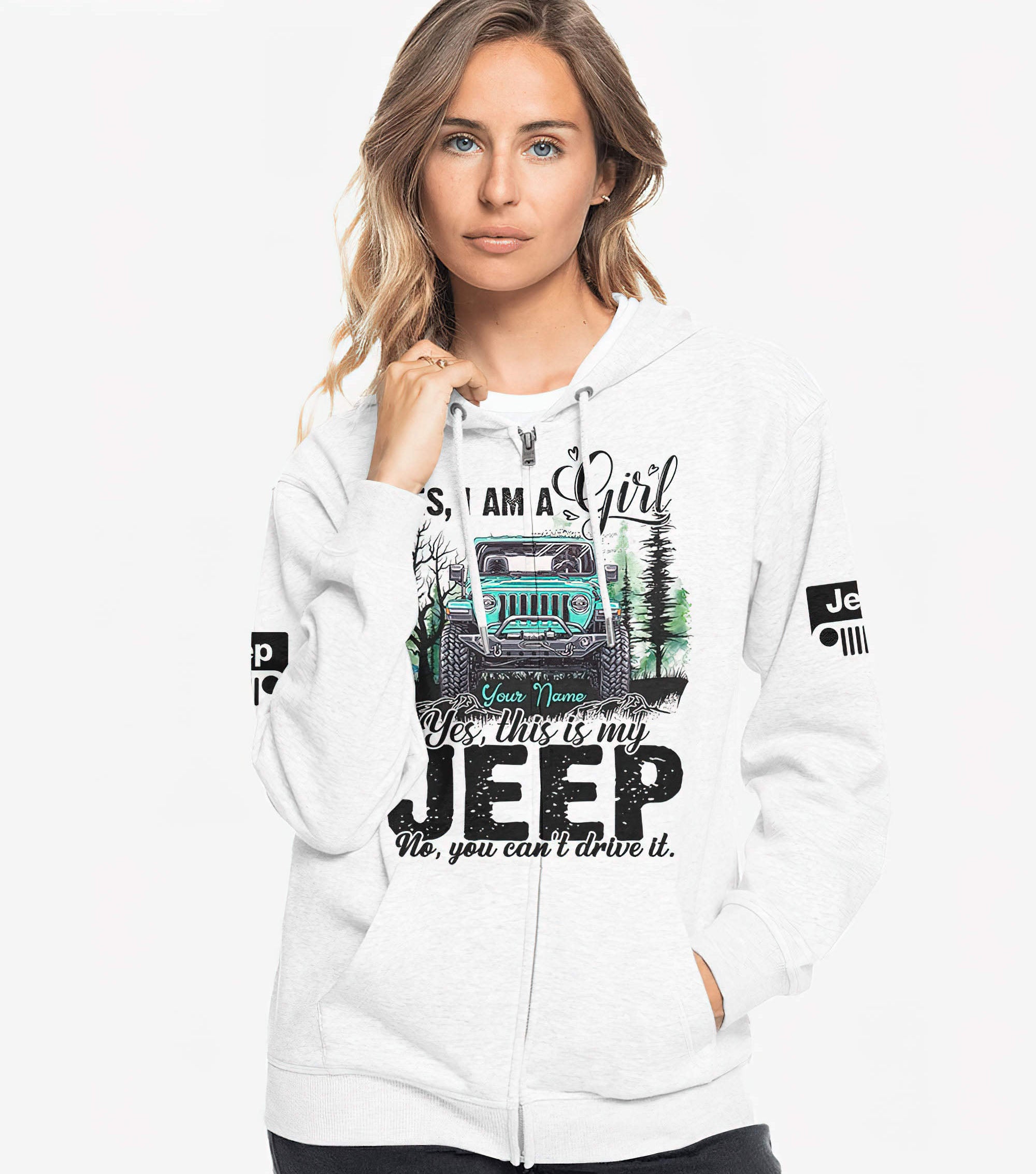 personalized-yes-i-am-a-girl-this-is-my-jeep-hoodie