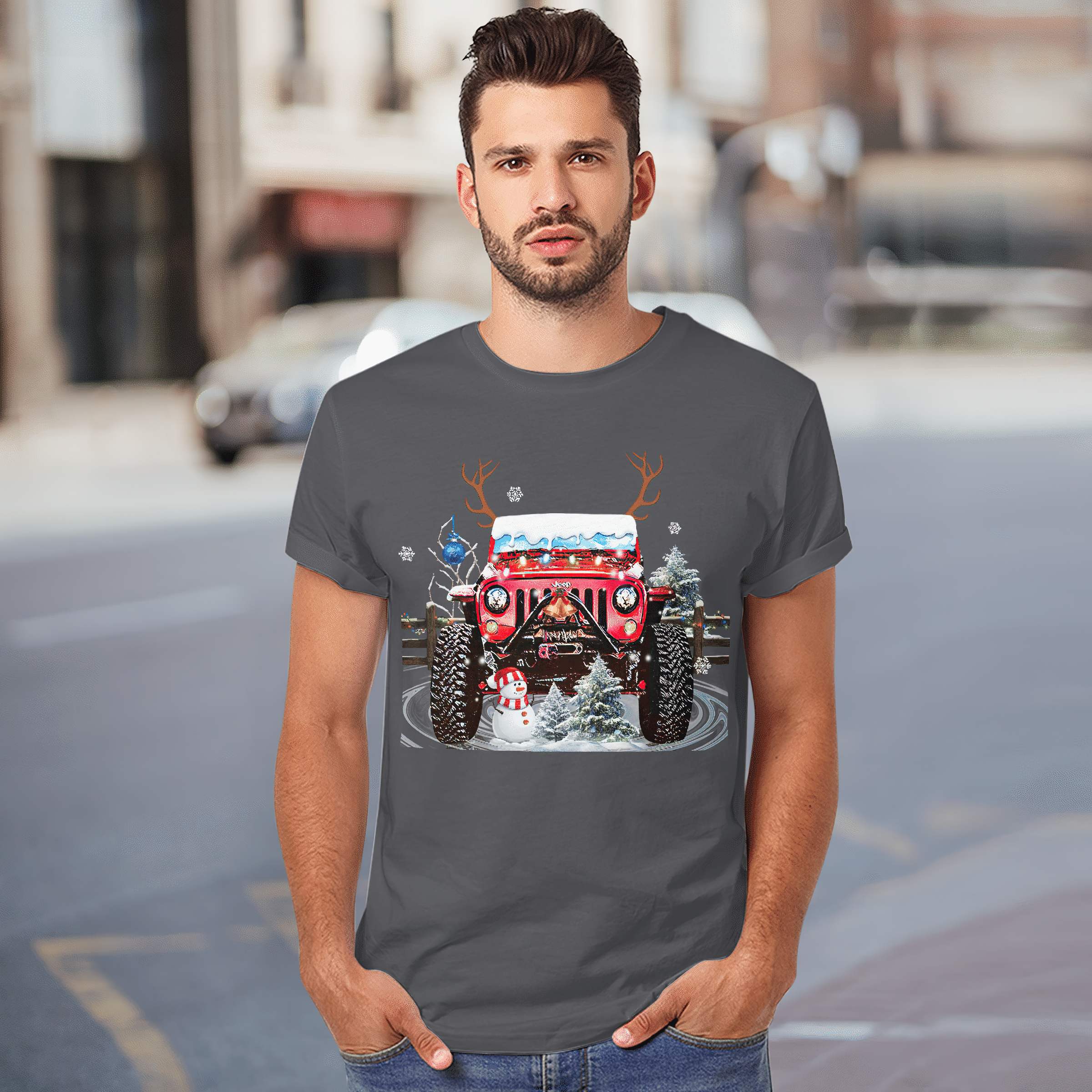 under-water-jeep-christmas-t-shirt