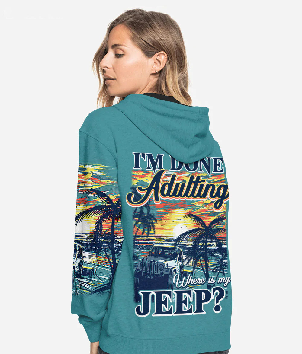 im-done-adulting-jeep-hoodie