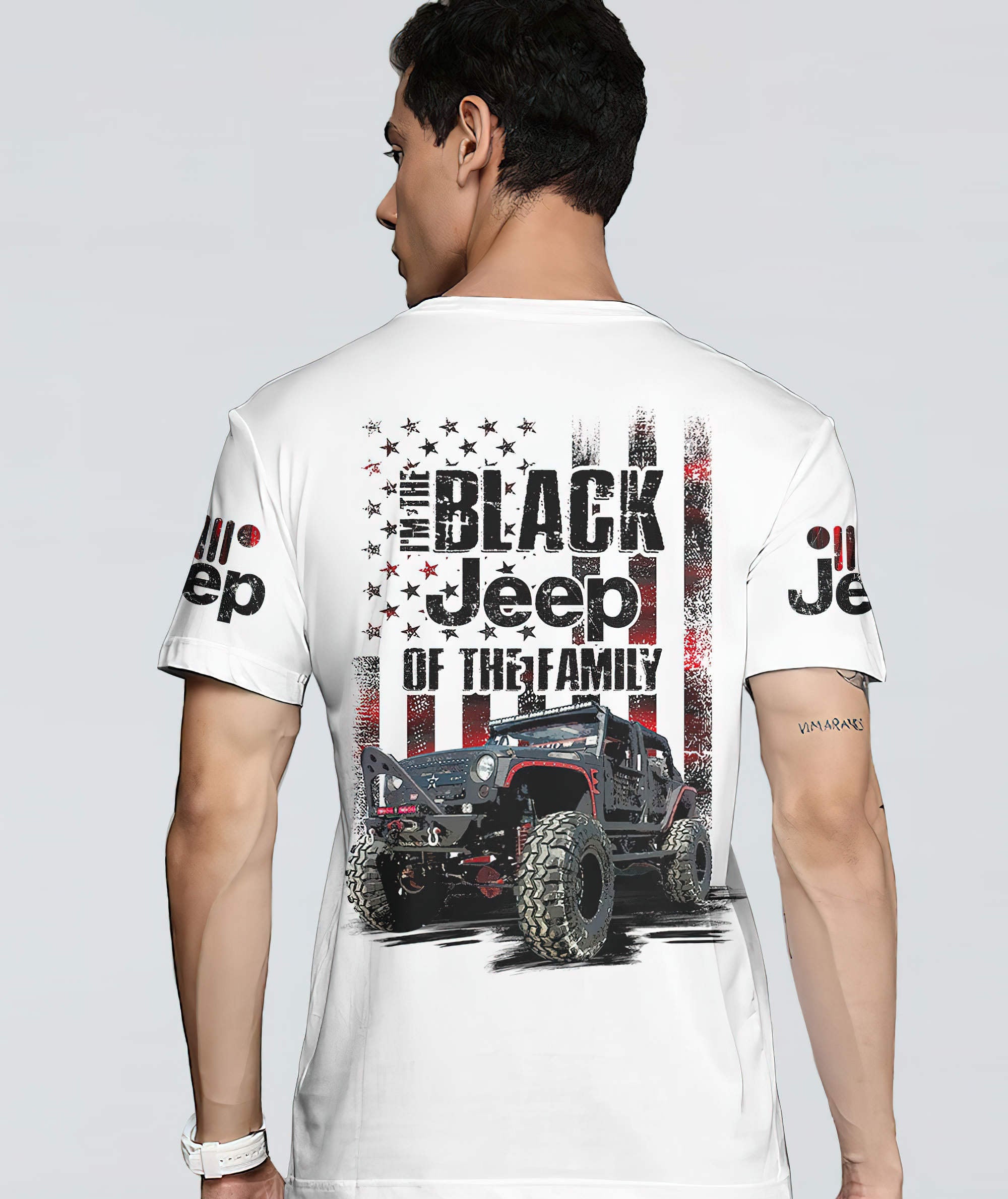 personalized-black-jeep-flag-t-shirt