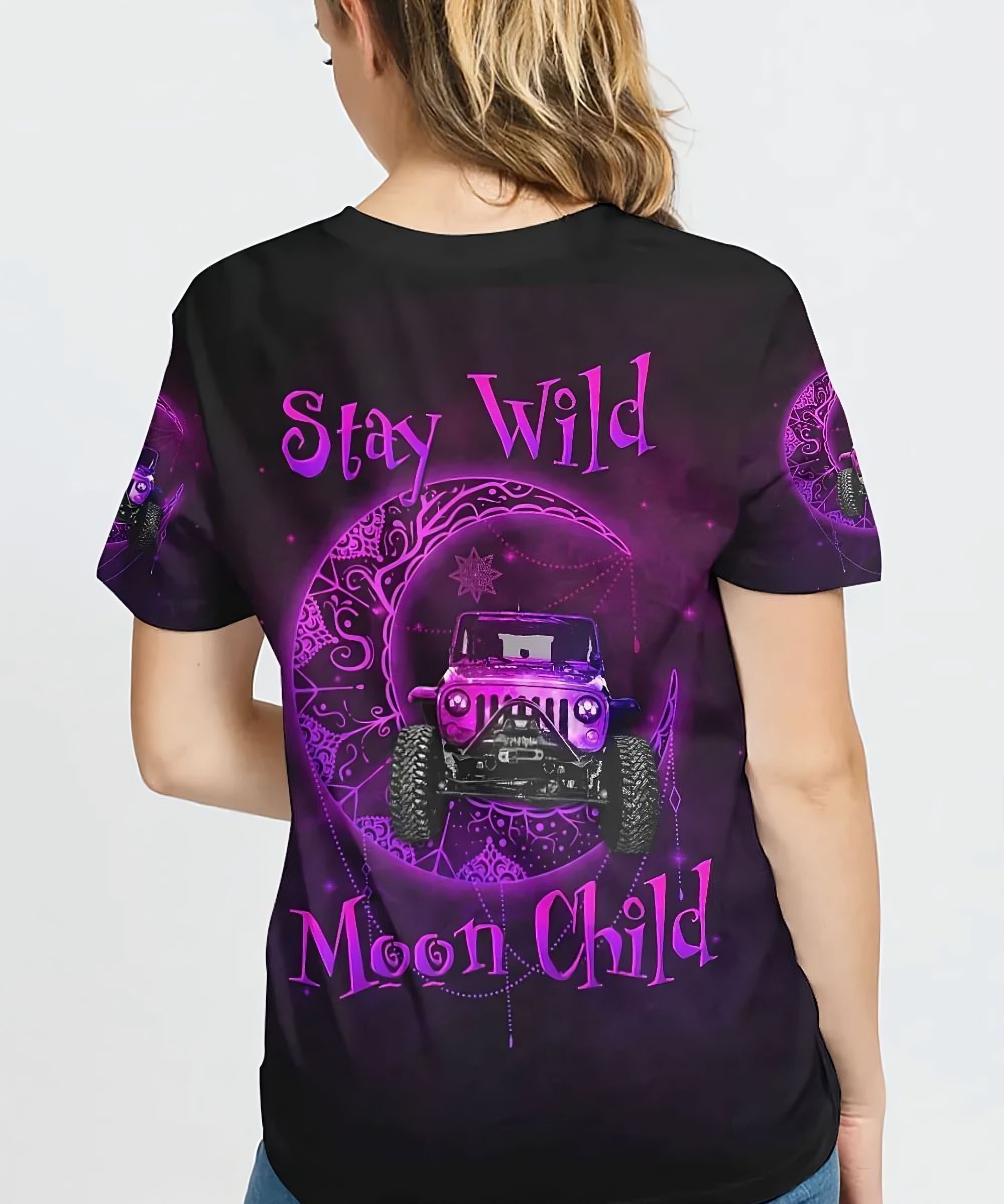 stay-wild-moon-child-jeep-girl-all-over-print-black-t-shirt