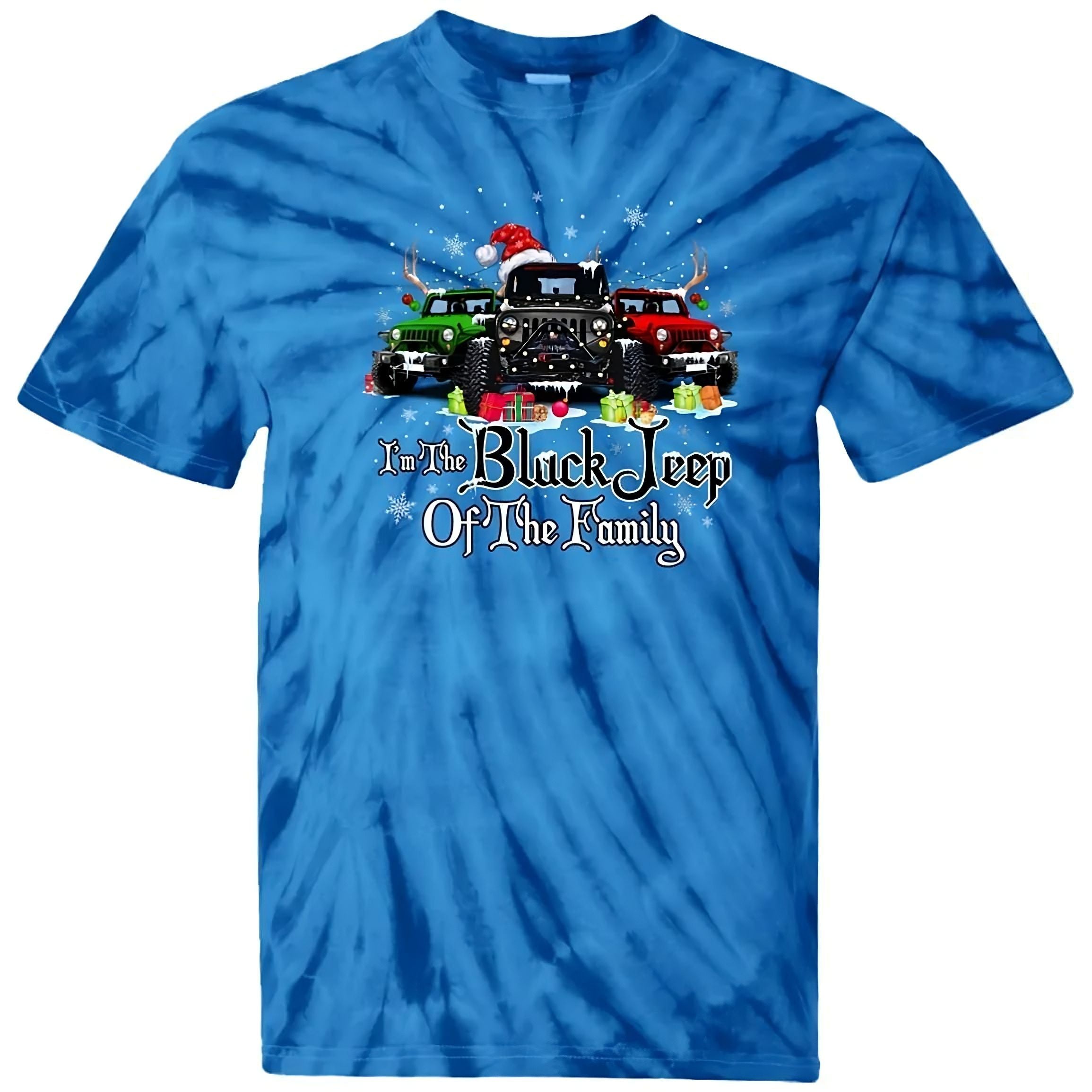 im-the-black-jeep-of-the-family-christmas-tie-dye-t-shirt