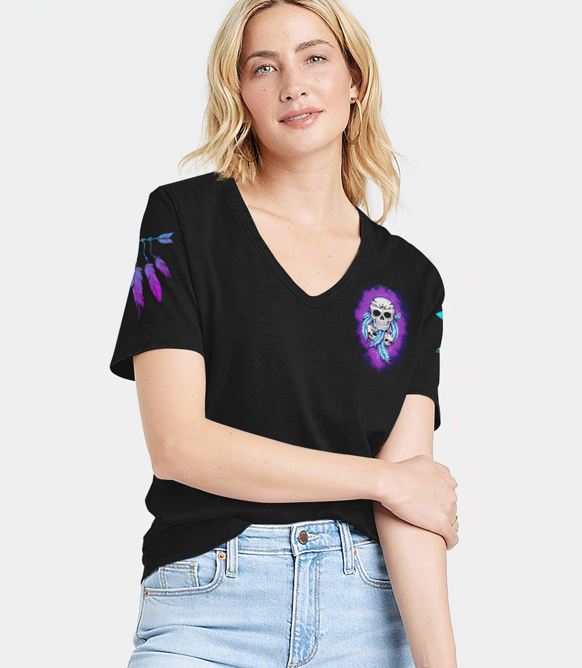 the-good-girl-in-me-got-tired-skull-all-over-print-15-women-v-neck-t-shirt