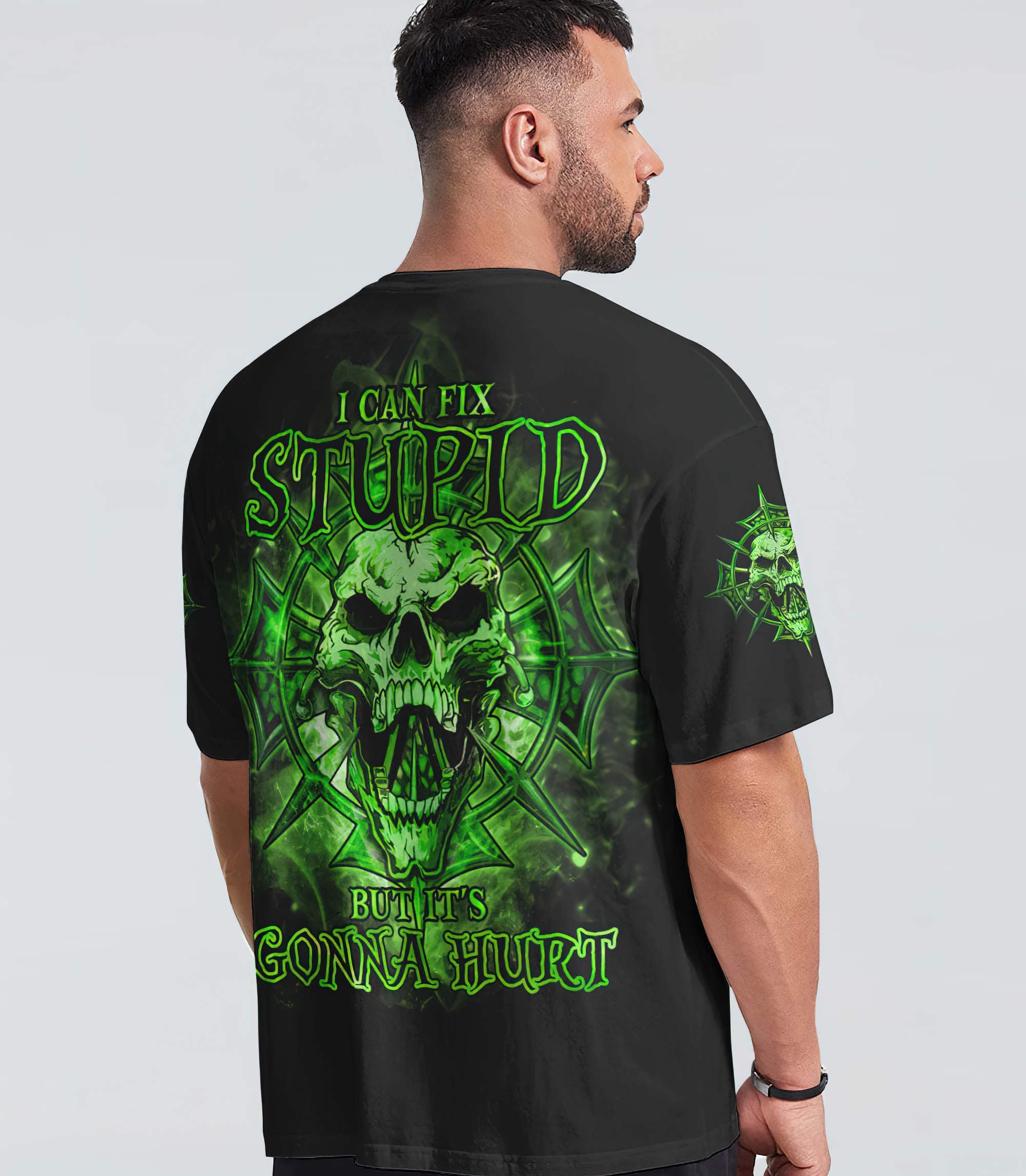 i-can-fix-stupid-tribal-skull-all-over-print-t-shirt