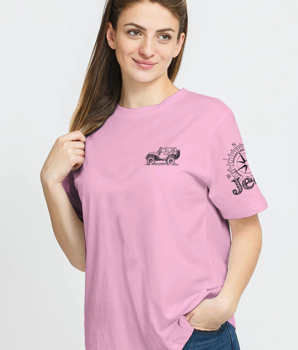 jeep-life-sketch-compass-pink-t-shirt