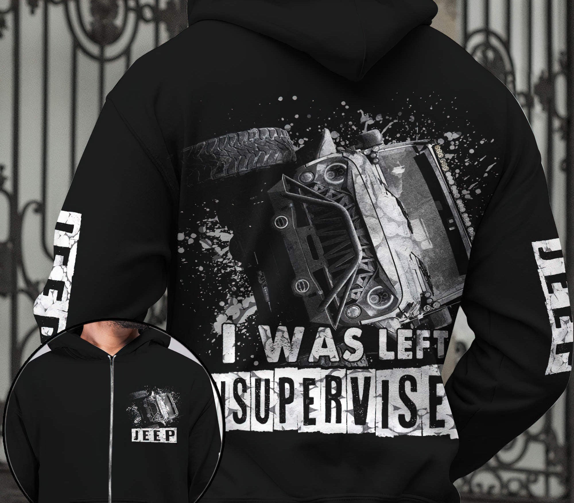 i-was-left-jeep-hoodie