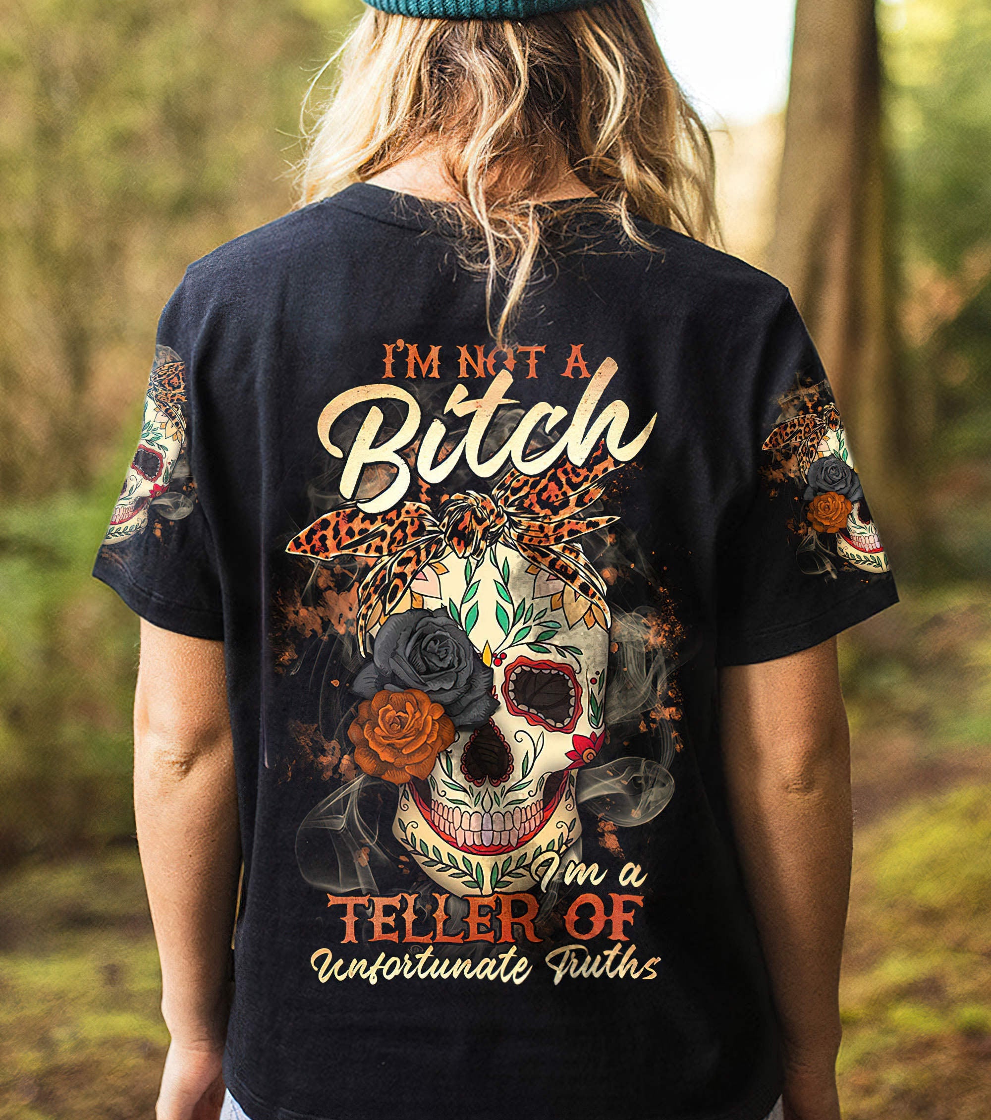 im-not-a-b-im-a-teller-sugar-skull-all-over-print-t-shirt