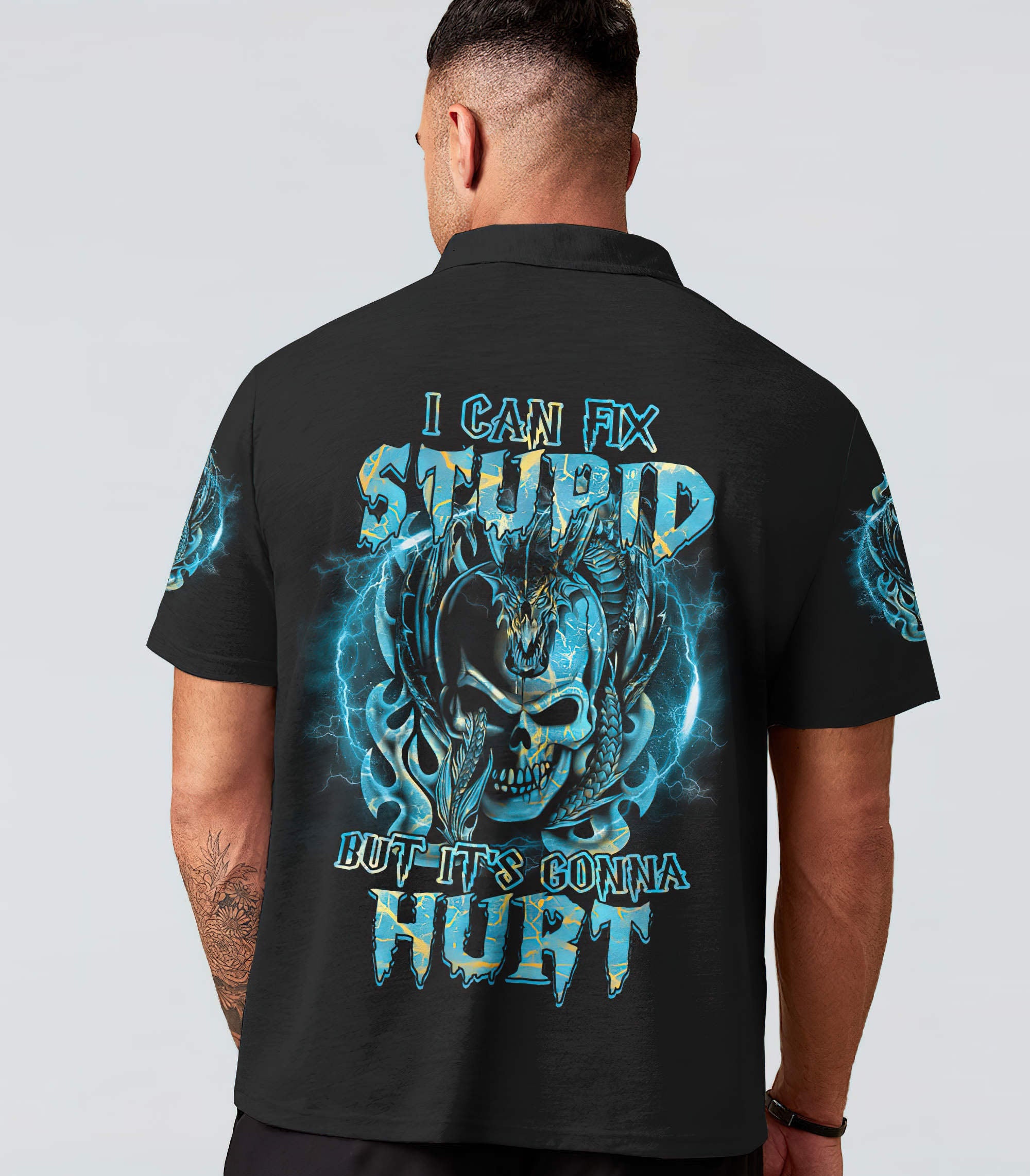 i-can-fix-stupid-dragon-skull-all-over-print-polo-shirt