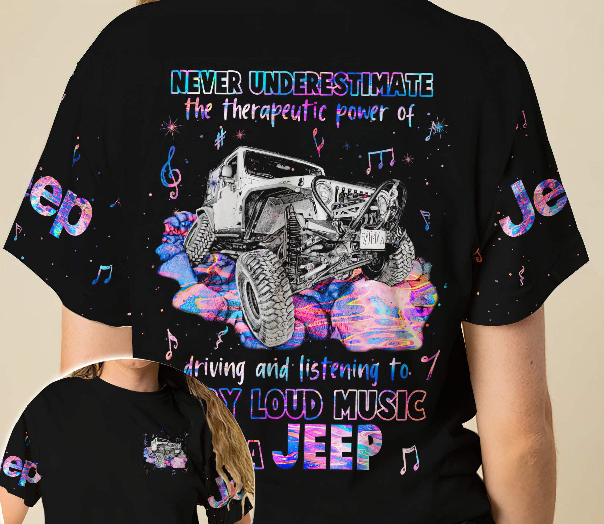 jeep-music-holographic-t-shirt