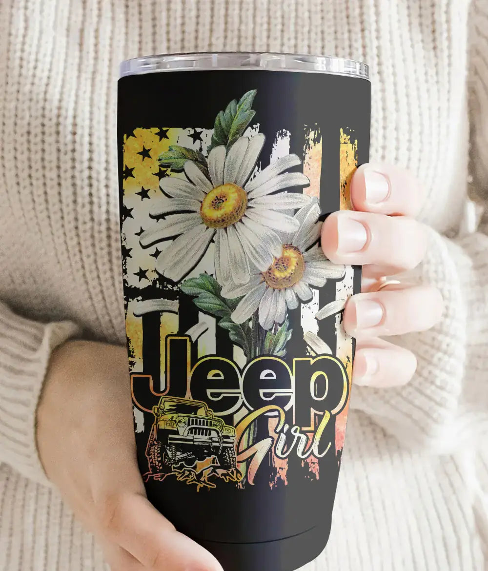 jeep-girl-daisy-painting-flag-tumbler