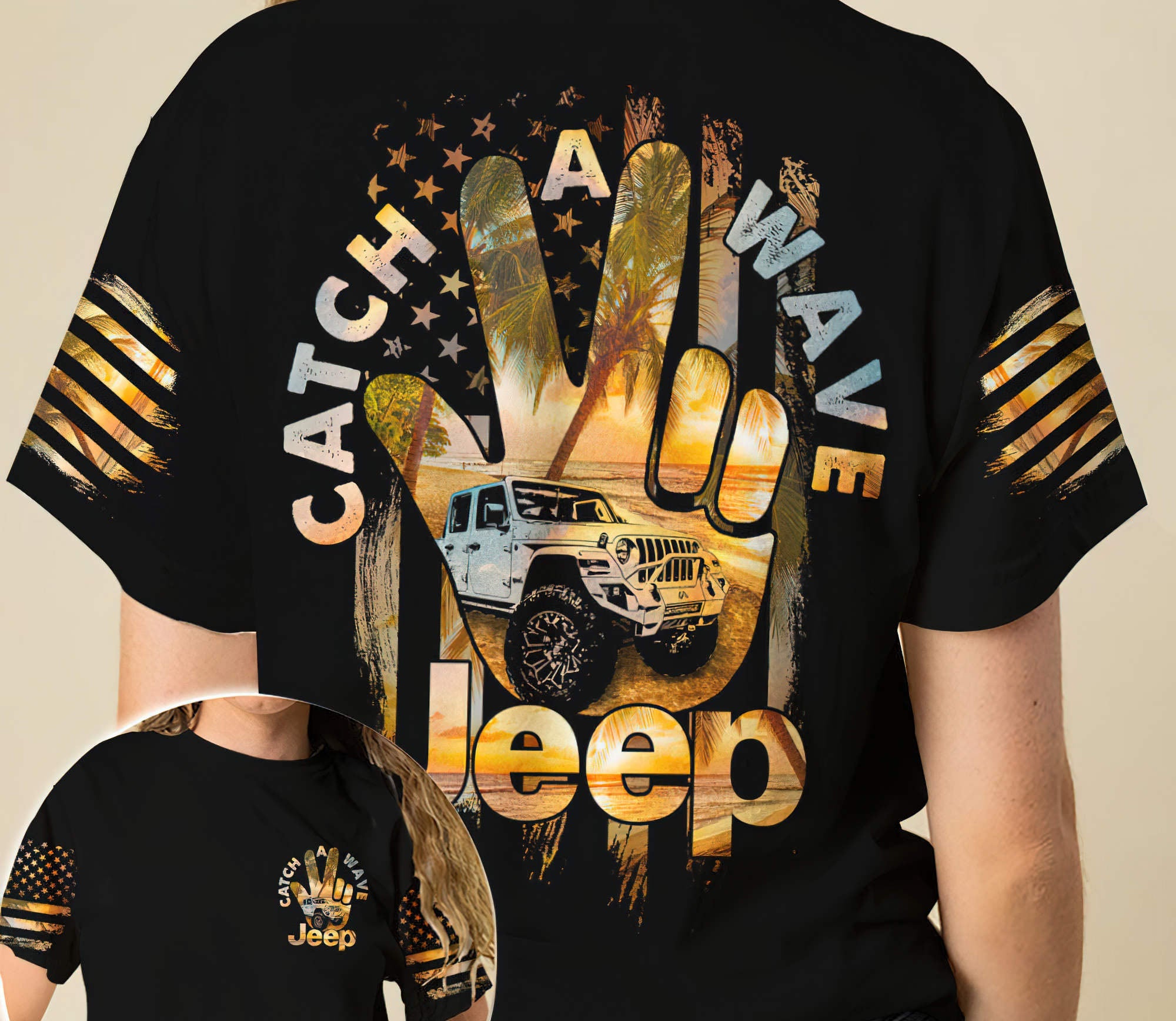 catch-a-wave-jeep-t-shirt