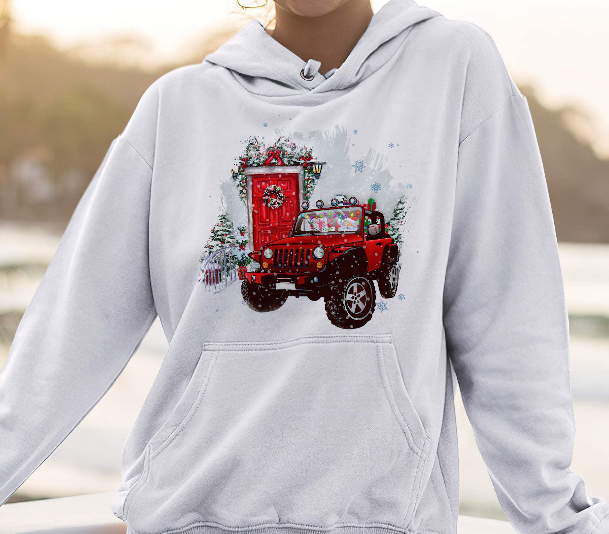 jeep-snow-christmas-1-sided-hoodie