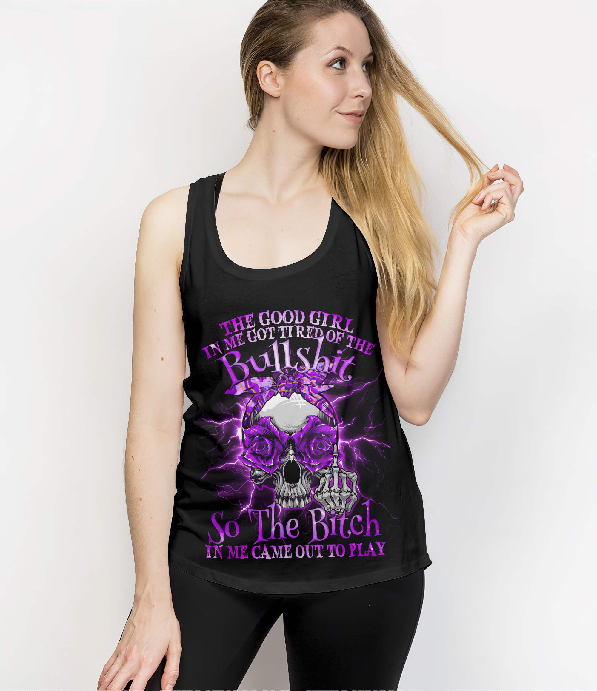 the-good-girl-in-me-purple-rose-skull-thunder-all-over-print-tank-top