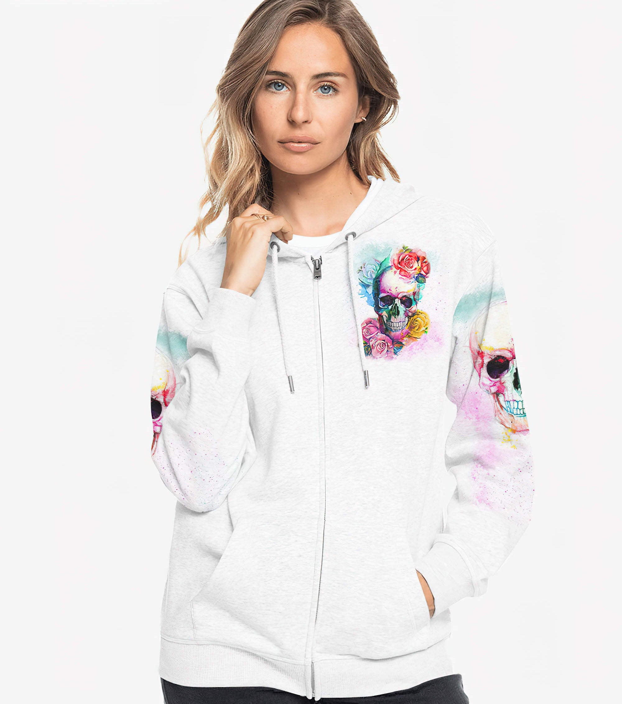 the-good-girl-in-me-watercolor-rose-skull-all-over-print-hoodie