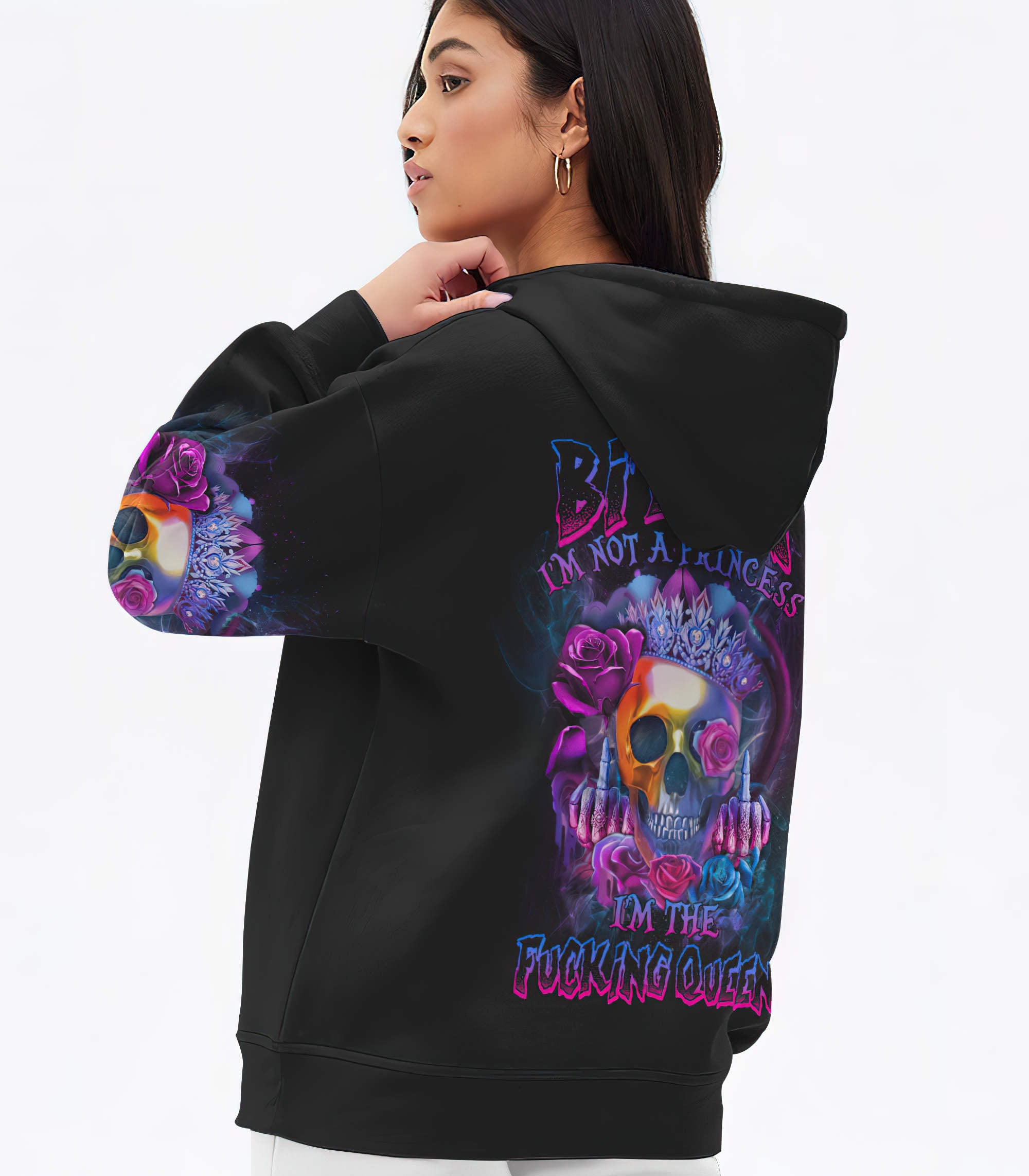 im-the-fking-queen-rose-skull-all-over-print-hoodie