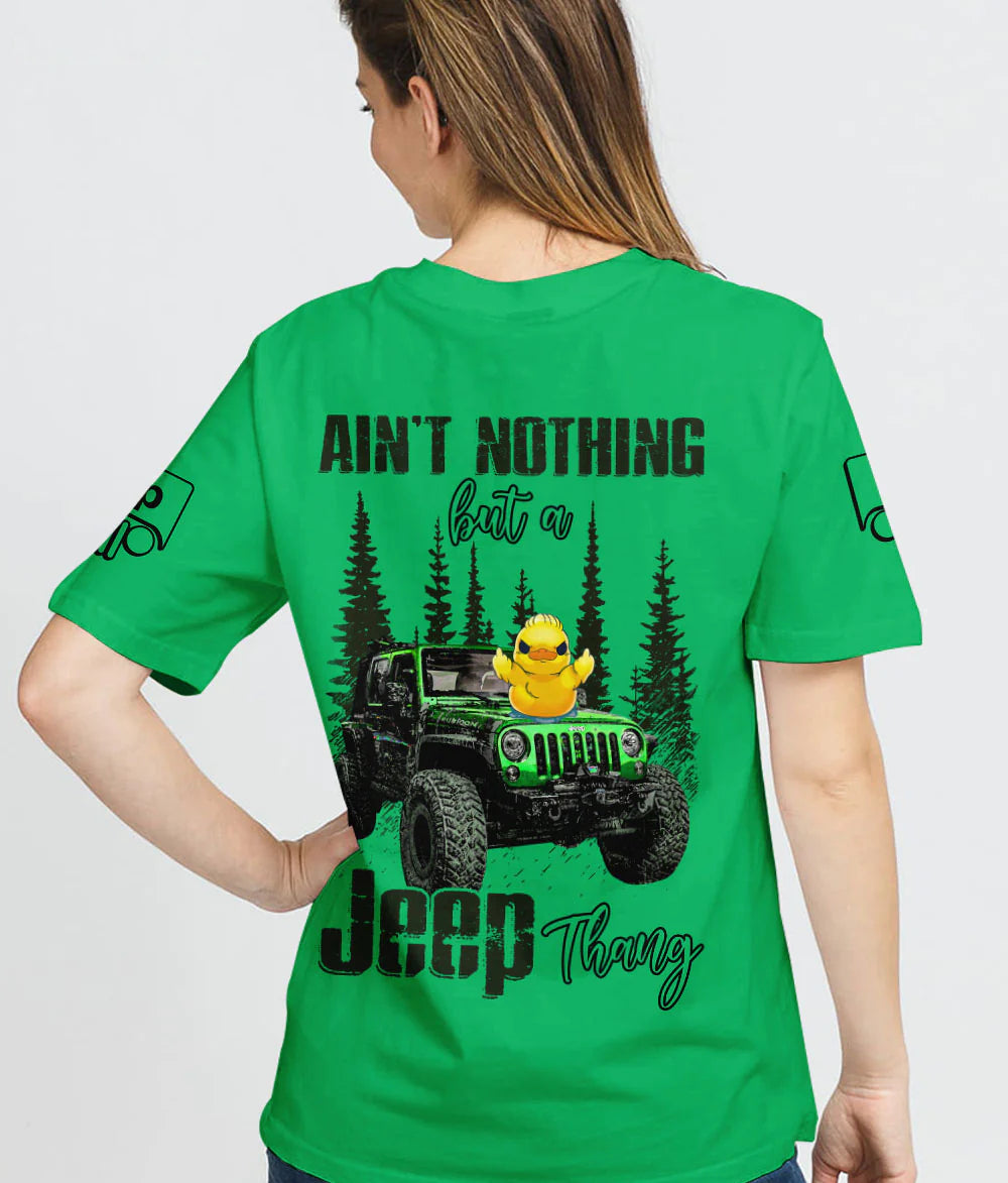 aint-nothing-but-a-jeep-thing-green-t-shirt