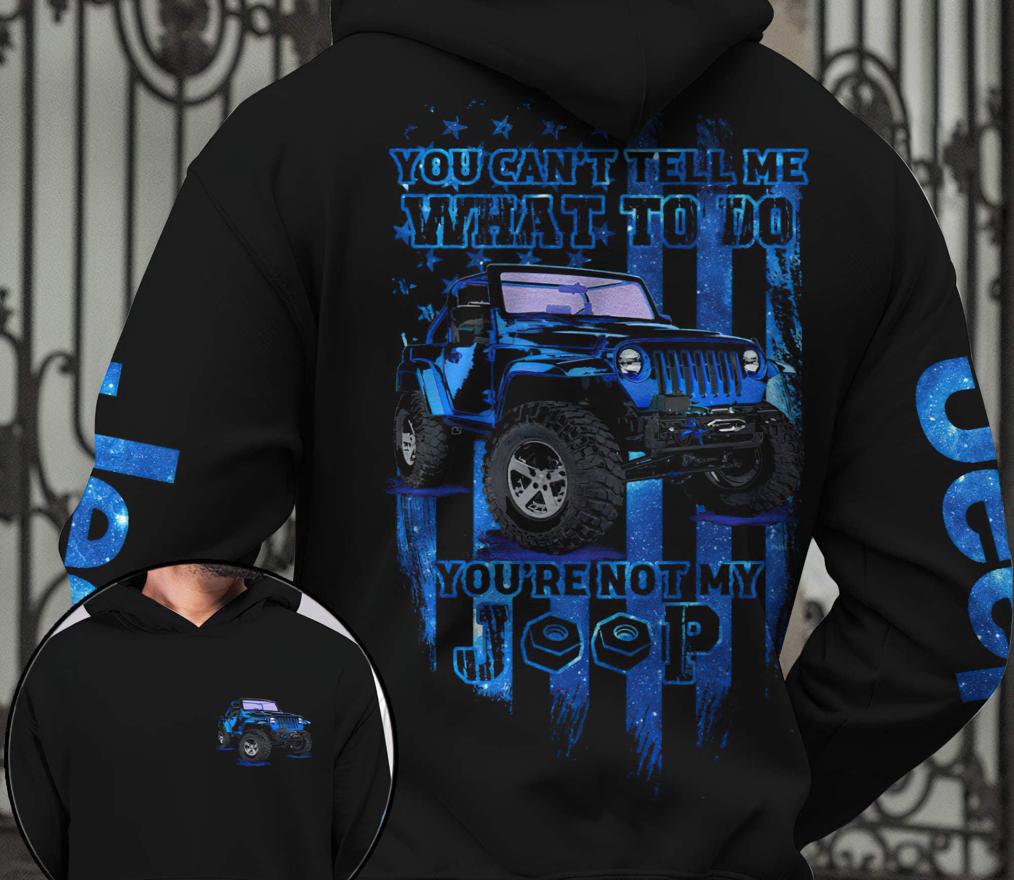 youre-not-my-jeep-hoodie