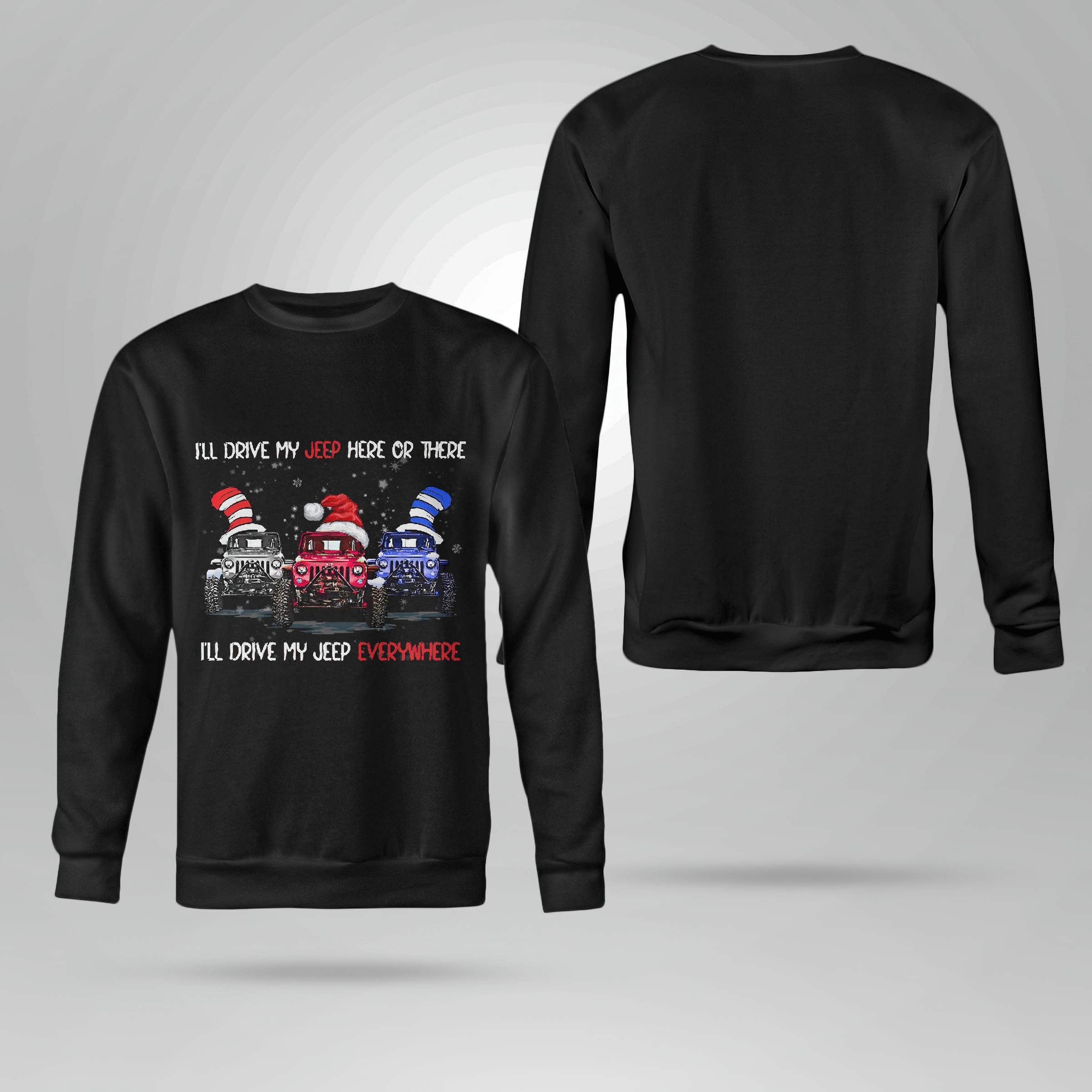 aint-nothing-jeep-christmas-sweatshirt