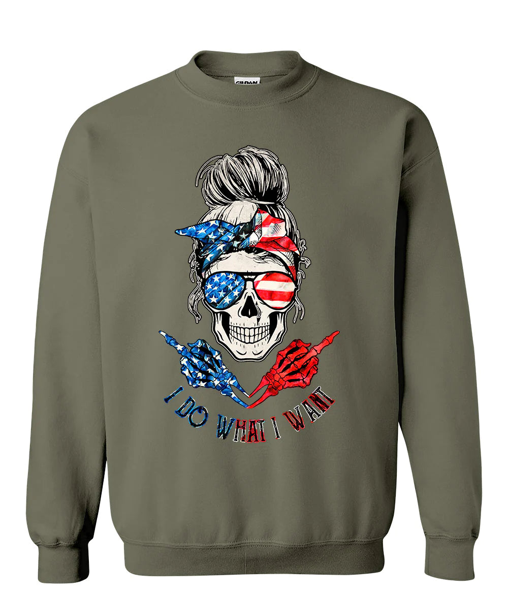 i-do-what-i-want-american-messy-bun-skull-cotton-shirt-sweatshirt