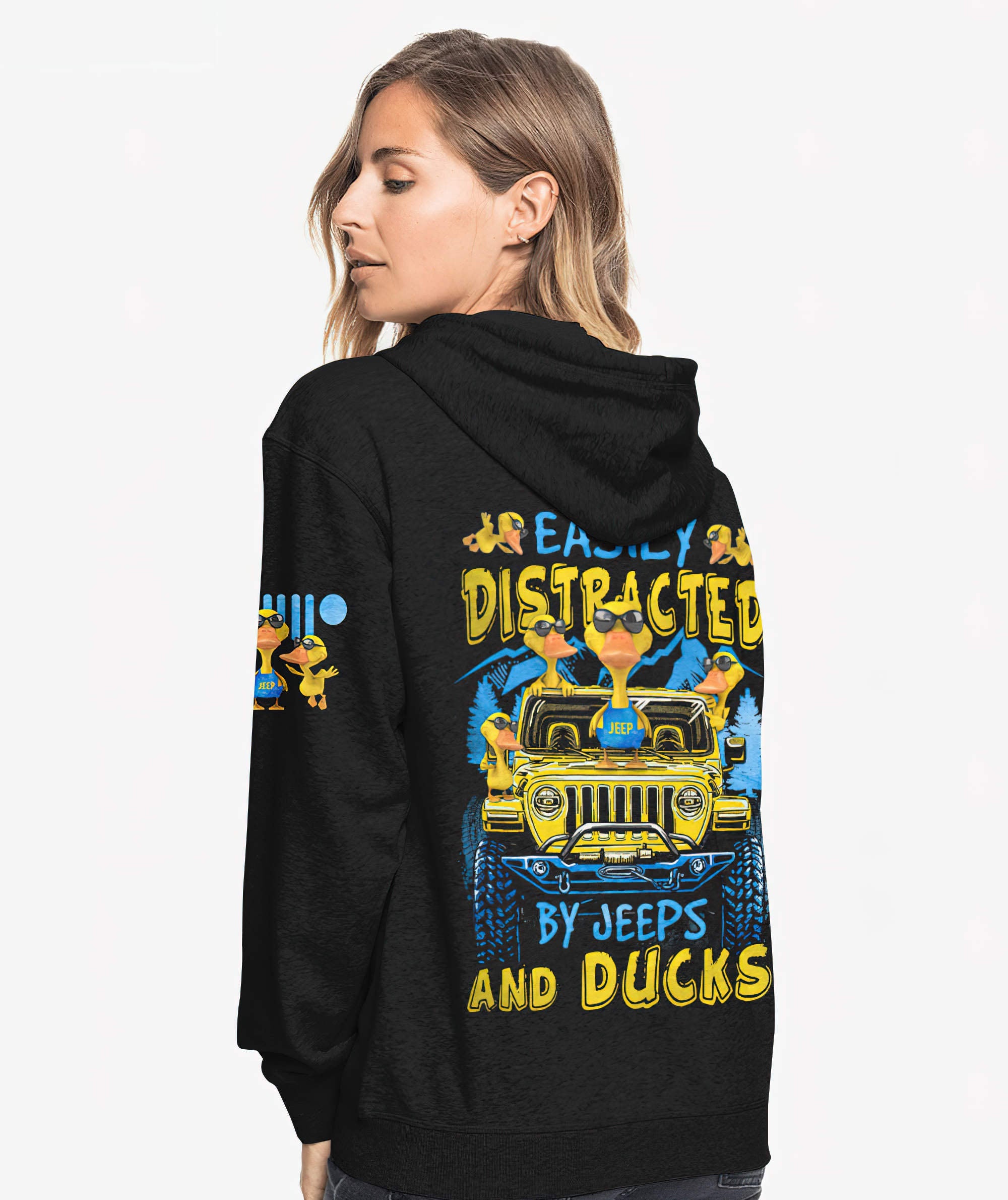 easily-distracted-by-jeeps-and-ducks-hoodie