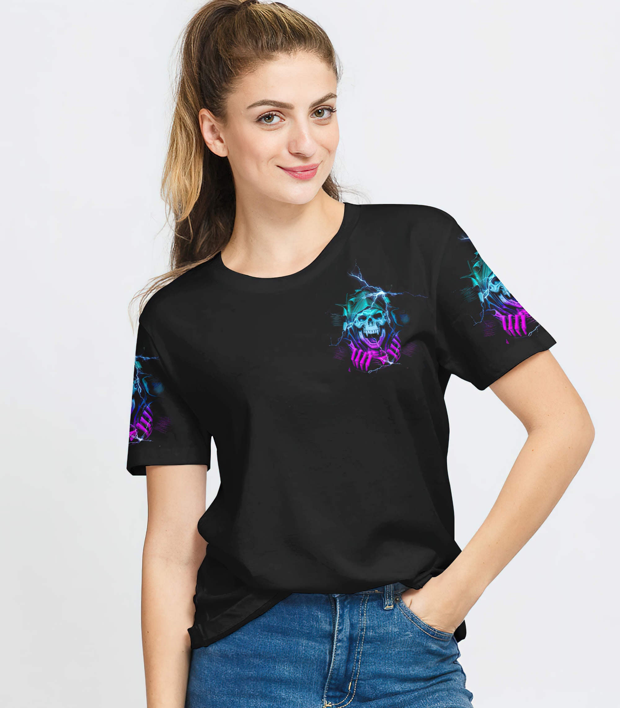 always-a-strong-woman-vampire-skull-all-over-print-t-shirt