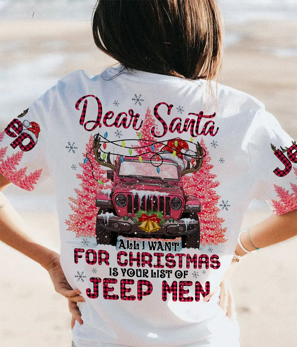 dear-santa-jeep-t-shirt