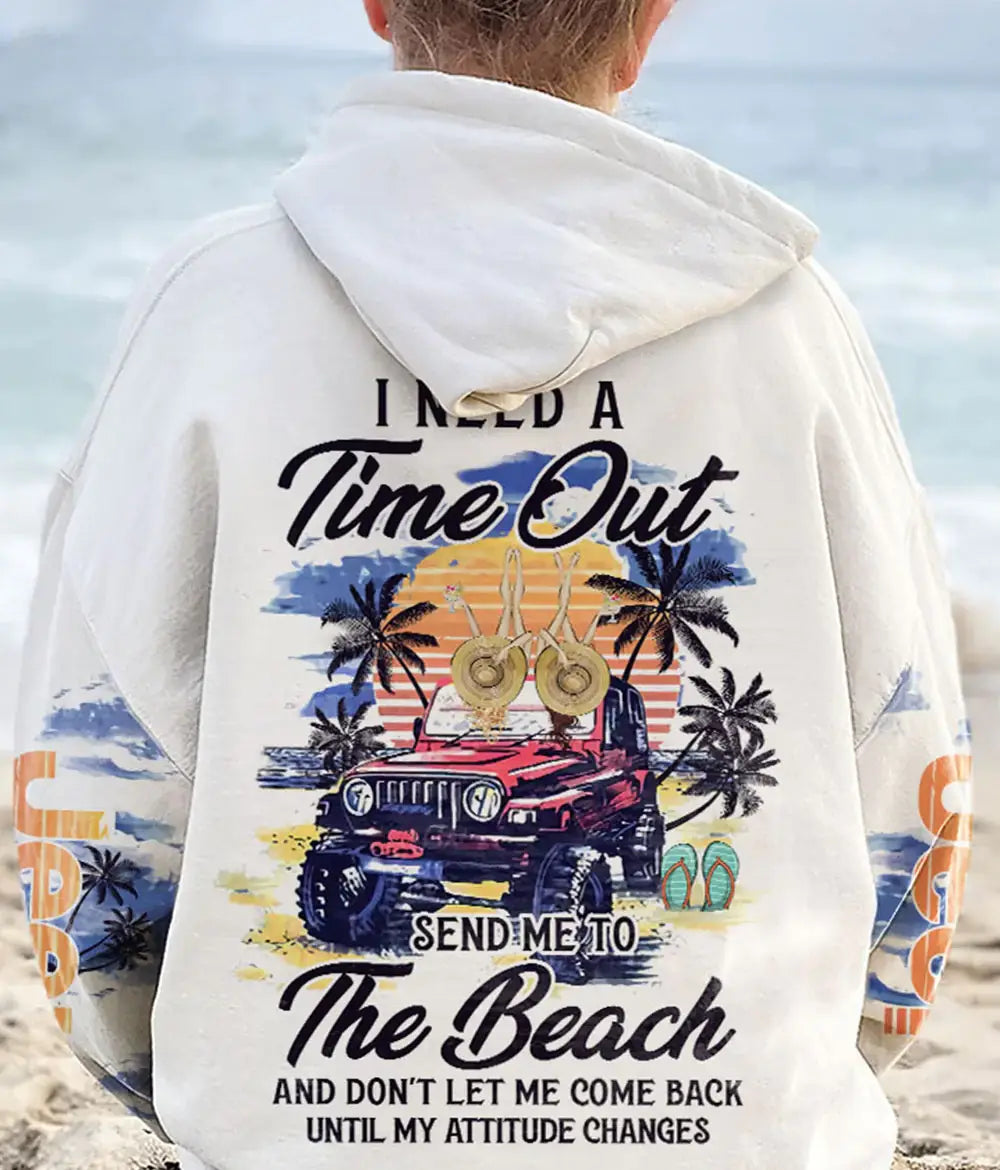 send-me-to-the-beach-jeep-painting-hoodie