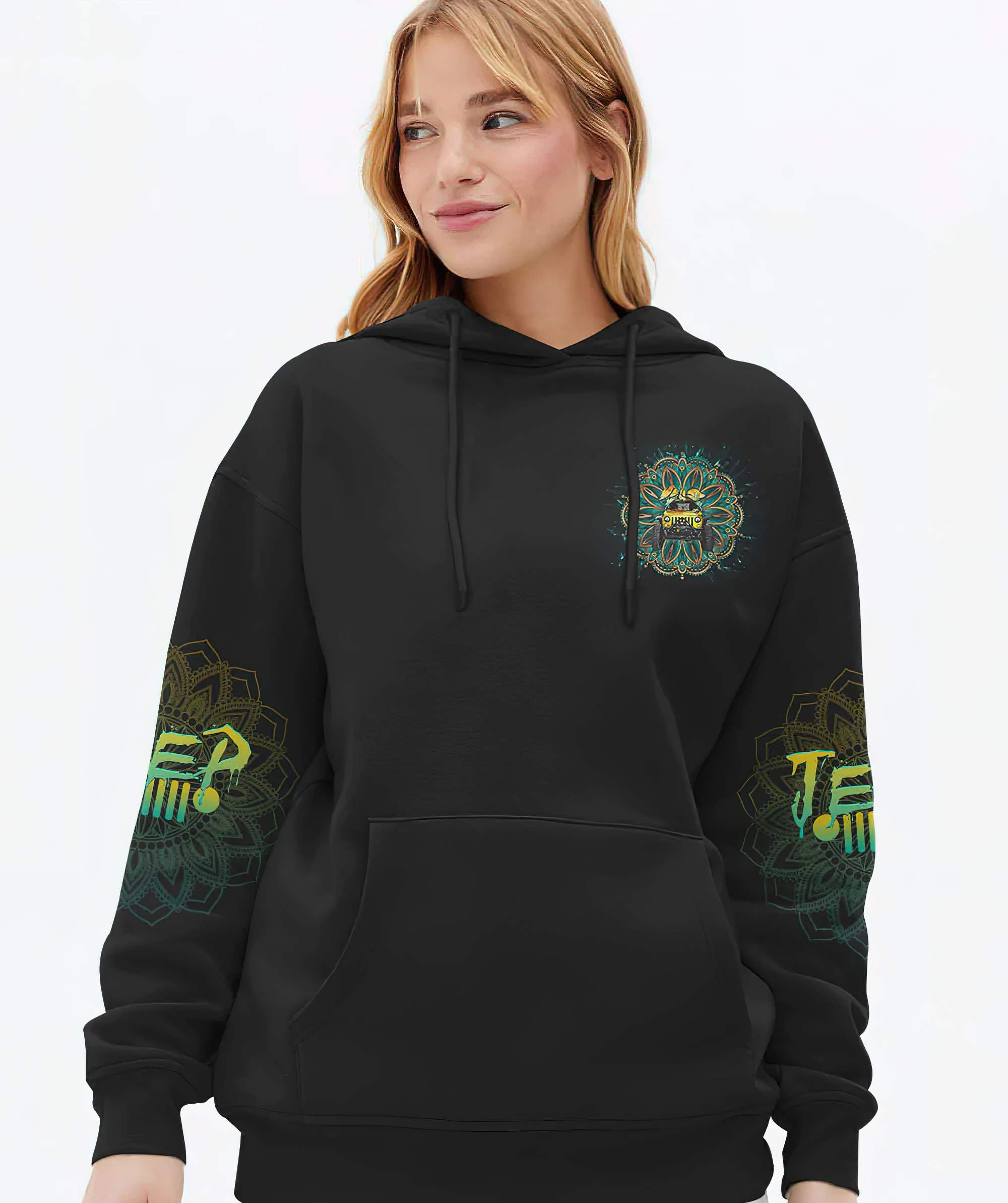 jeep-girl-mandala-hoodie