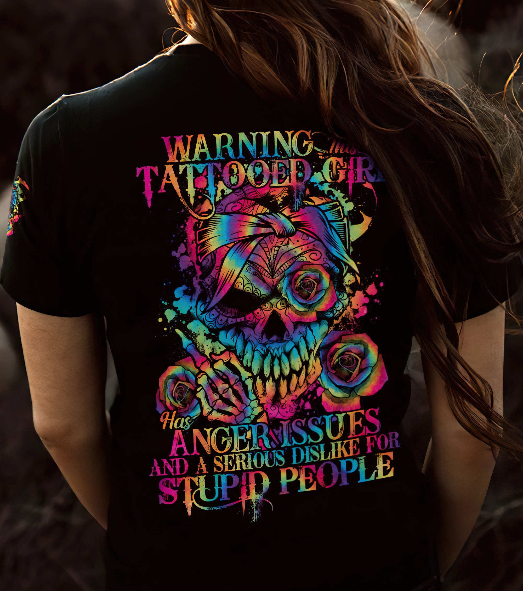 warning-tattooed-girl-skull-tie-dye-all-over-print-women-v-neck-t-shirt