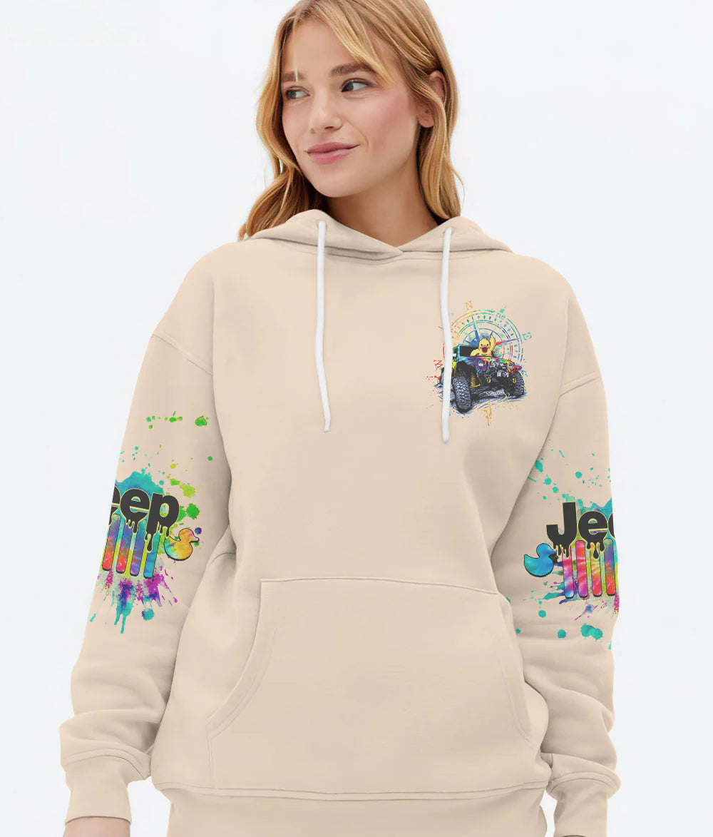 jeep-duck-compass-tie-dye-hoodie