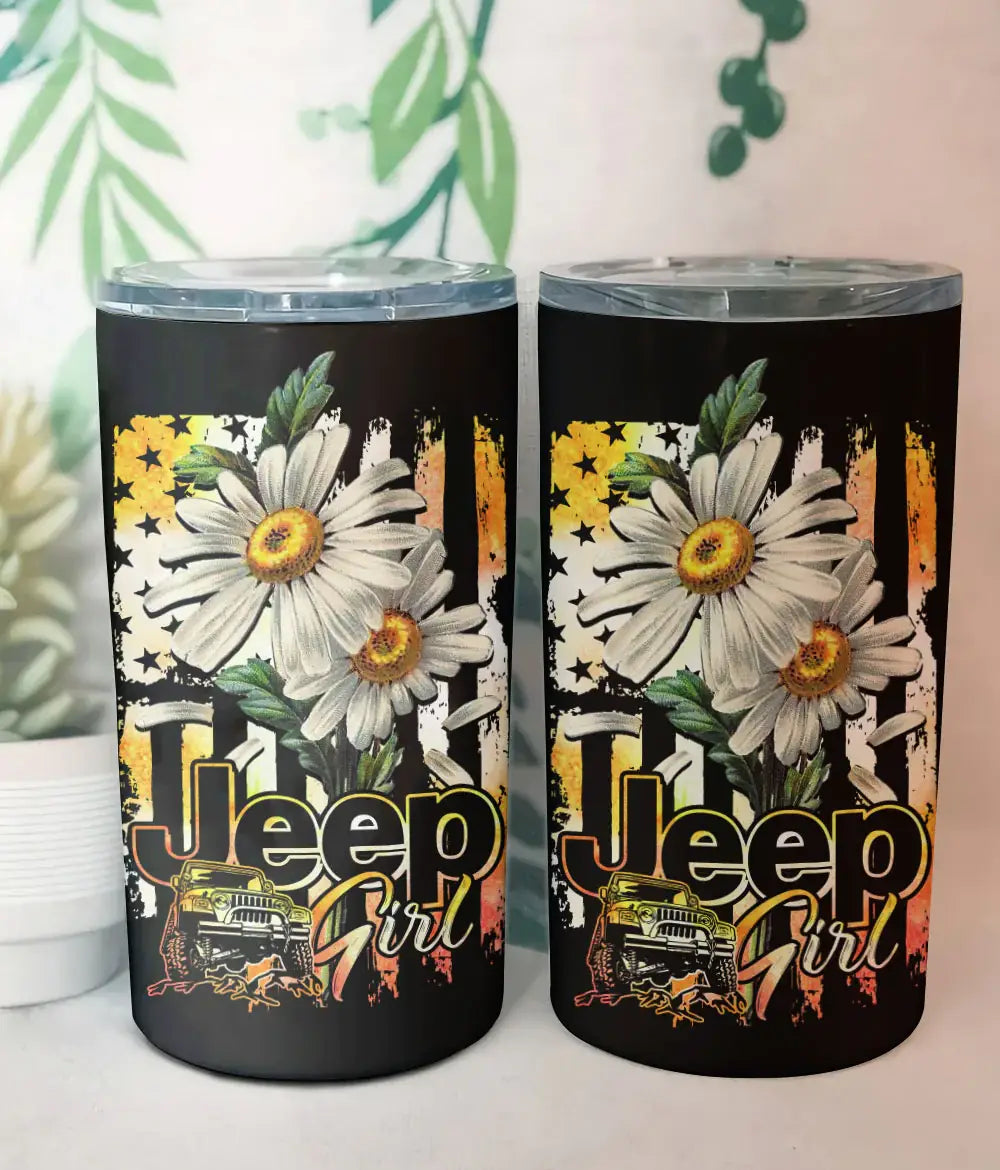 jeep-girl-daisy-painting-flag-tumbler