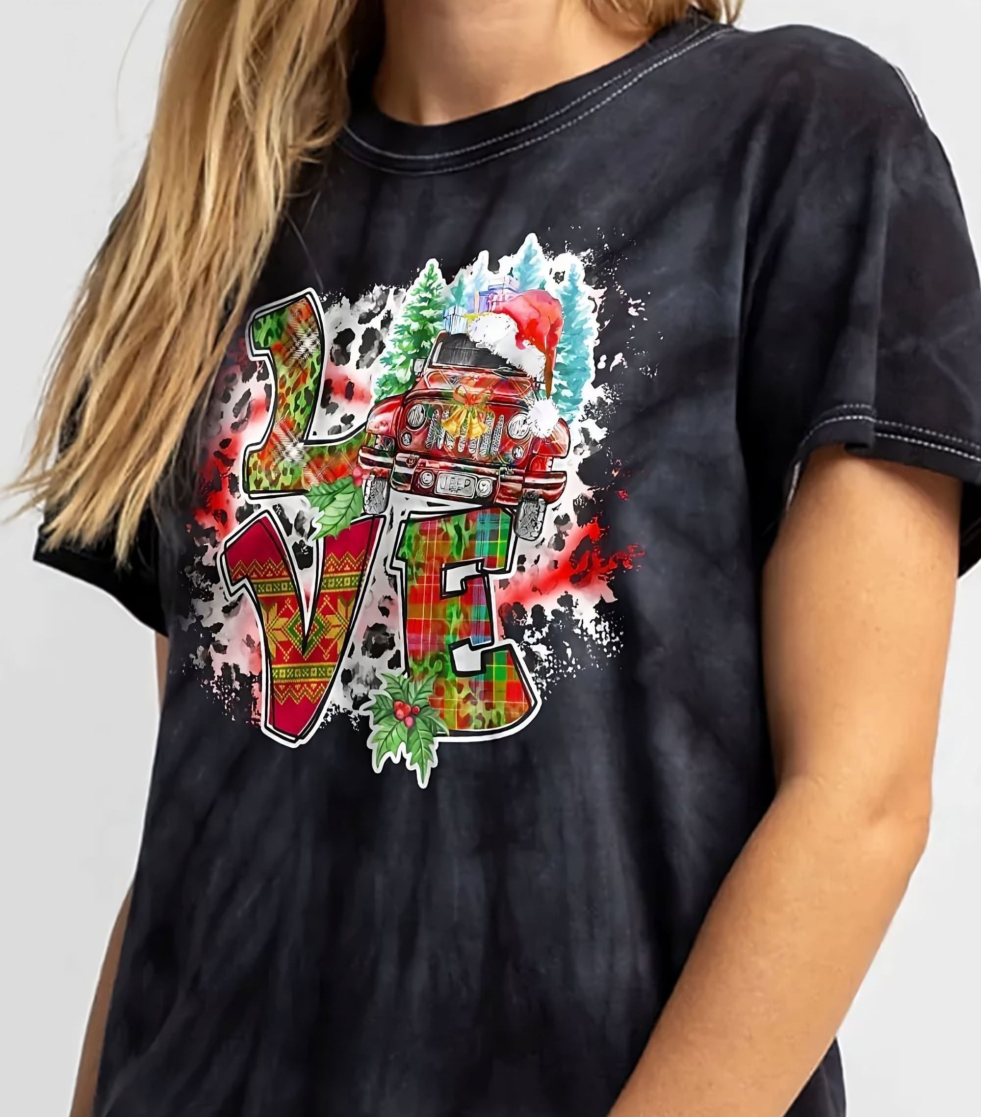 jeep-love-christmas-tie-dye-t-shirt