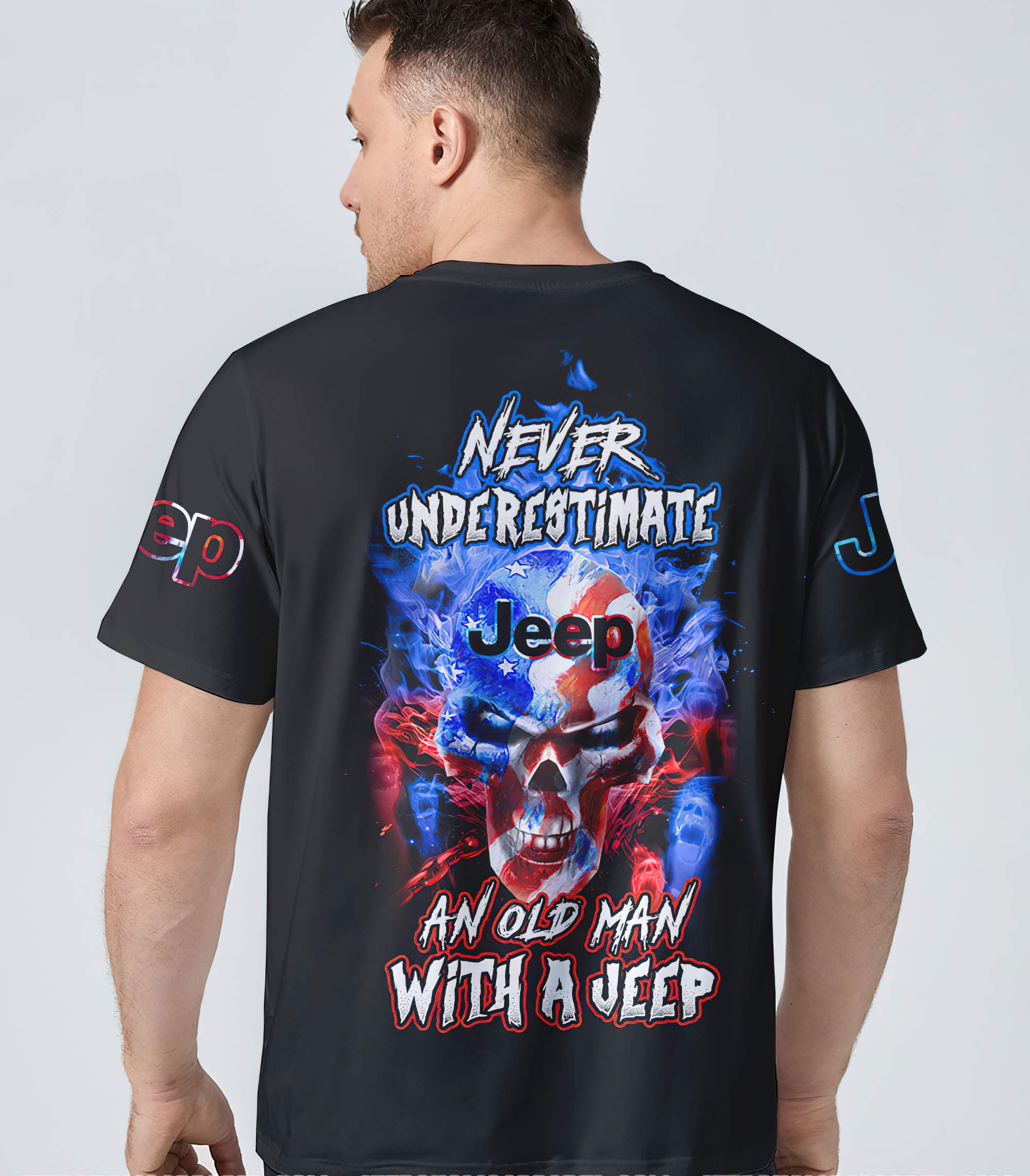 never-underestimate-an-old-jeep-man-t-shirt