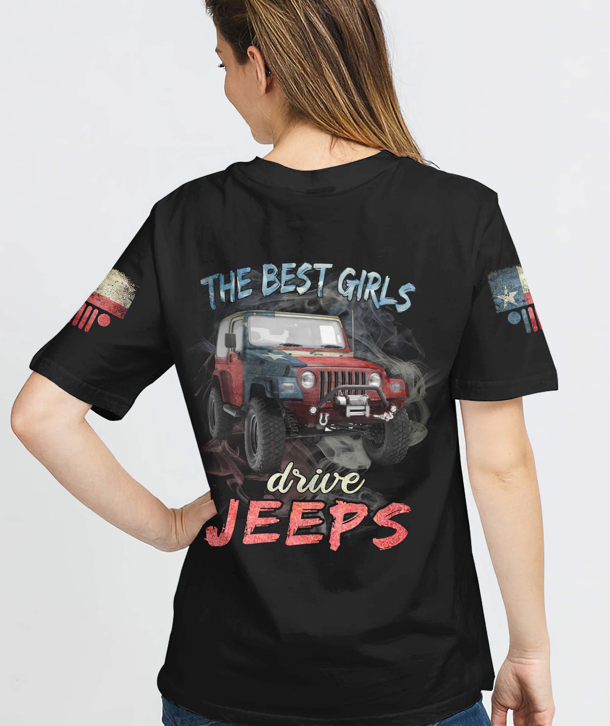 the-best-girls-drive-jeeps-texas-t-shirt