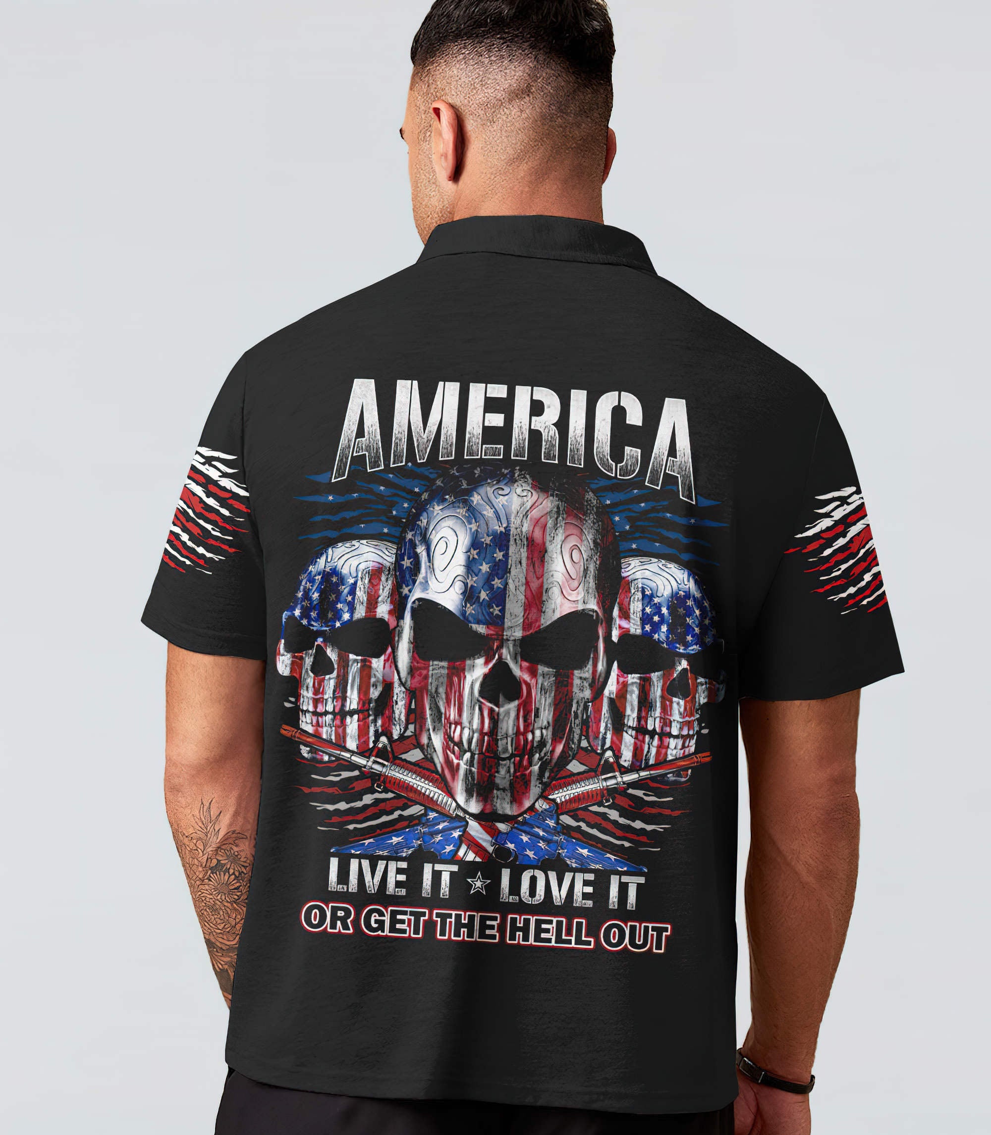 america-live-it-love-it-or-get-the-hell-out-skull-all-over-print-1-polo-shirt