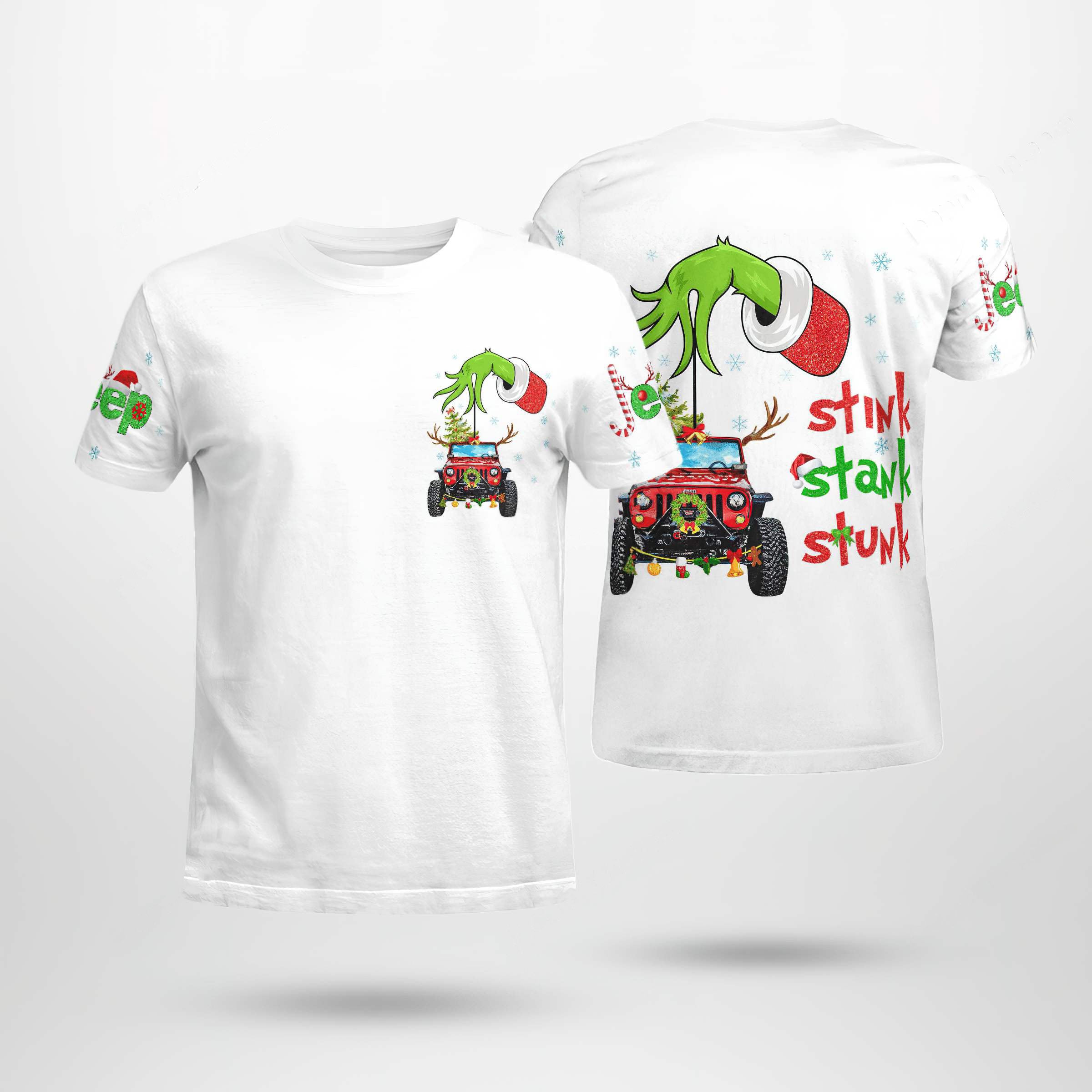 stink-stank-jeep-christmas-t-shirt