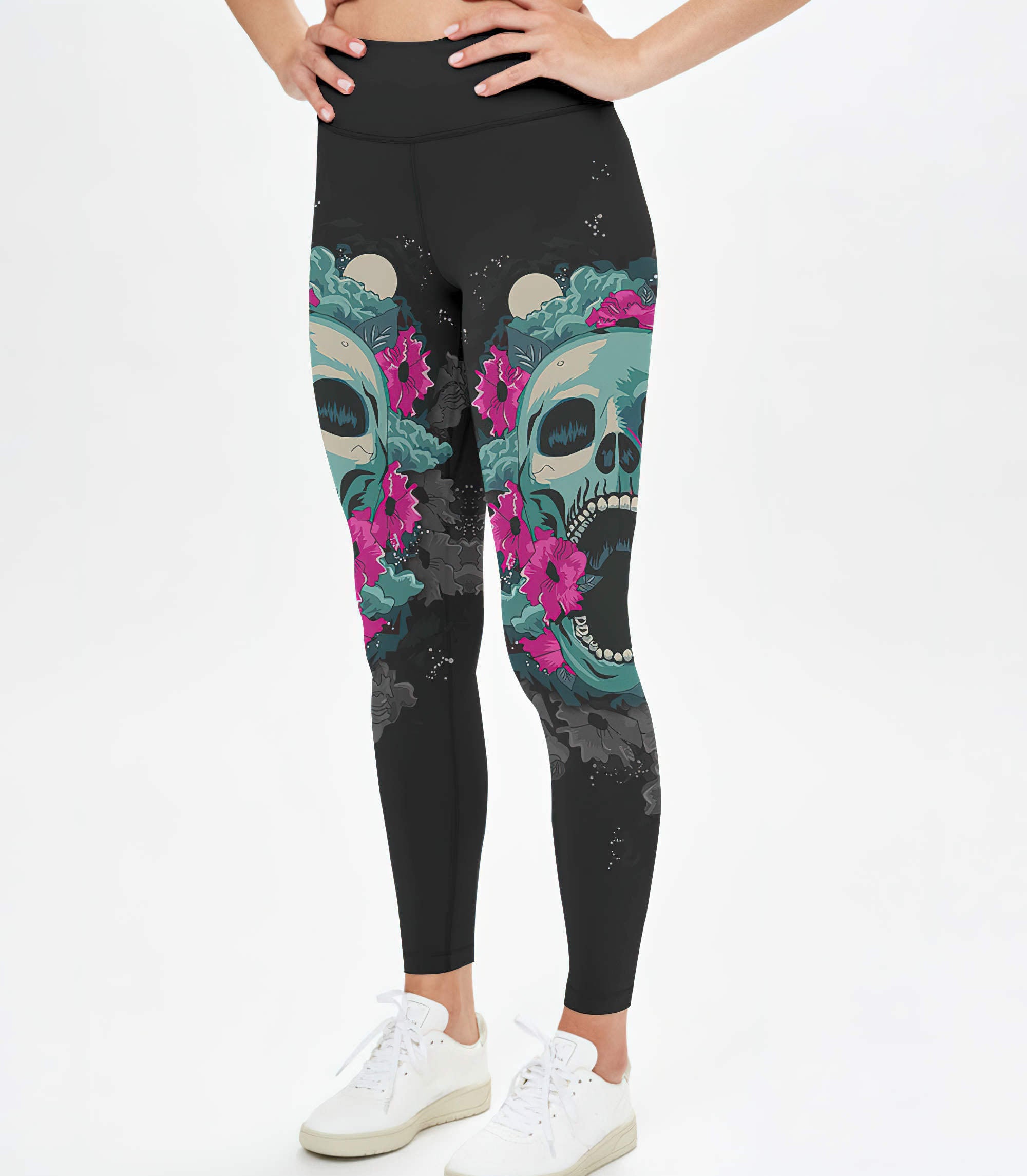 the-good-girl-in-me-got-tired-skull-all-over-print-30-leggings