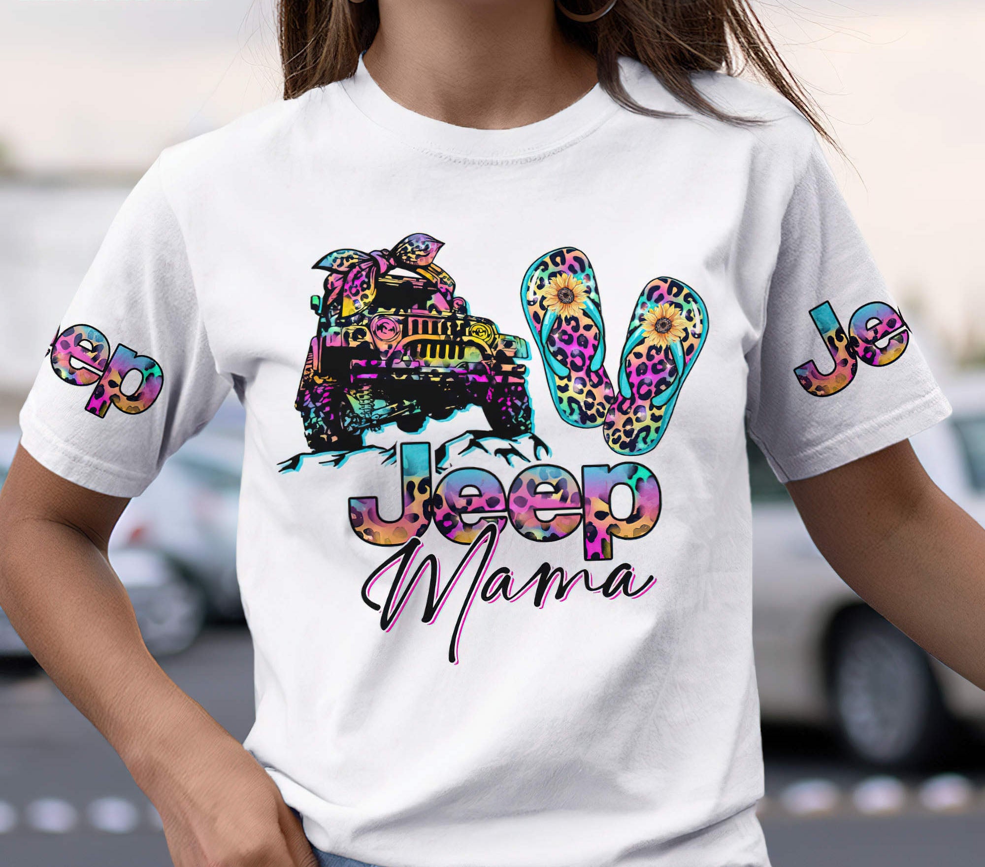 jeep-mama-flip-flops-t-shirt