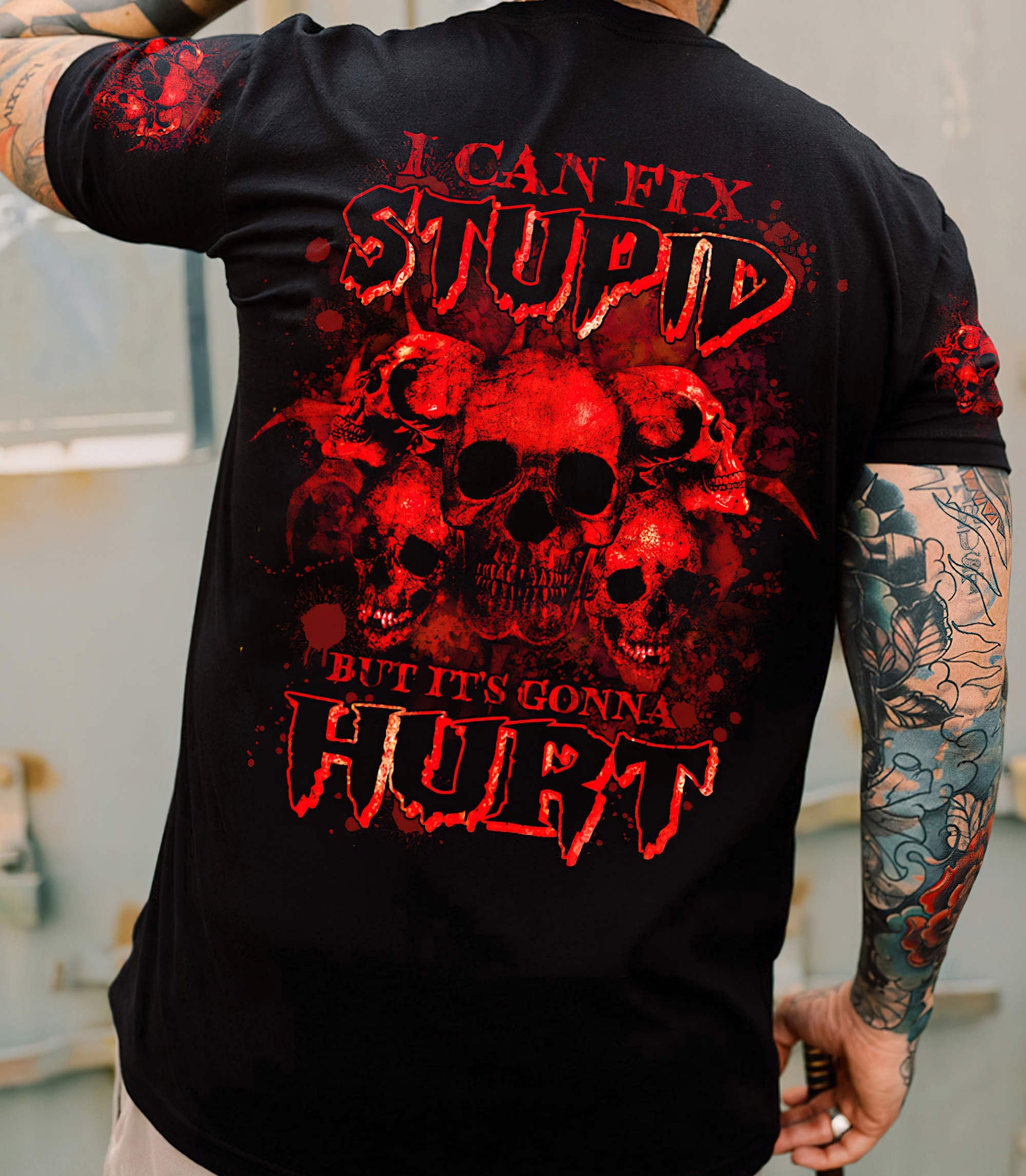 i-can-fix-stupid-evil-skull-all-over-print-t-shirt