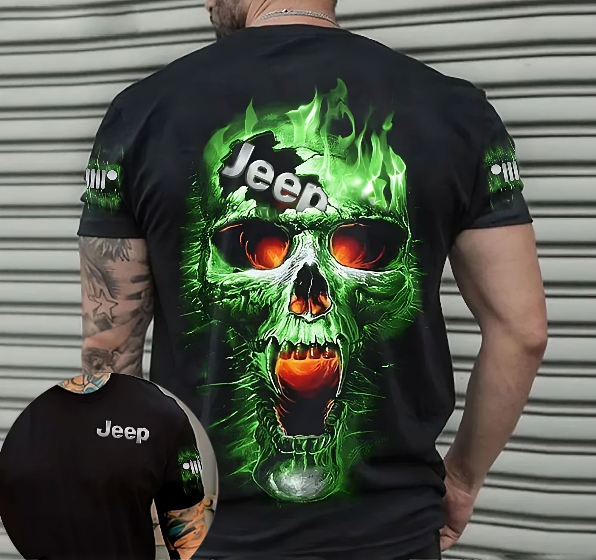 jeep-fire-broken-skull-green-all-over-print-t-shirt