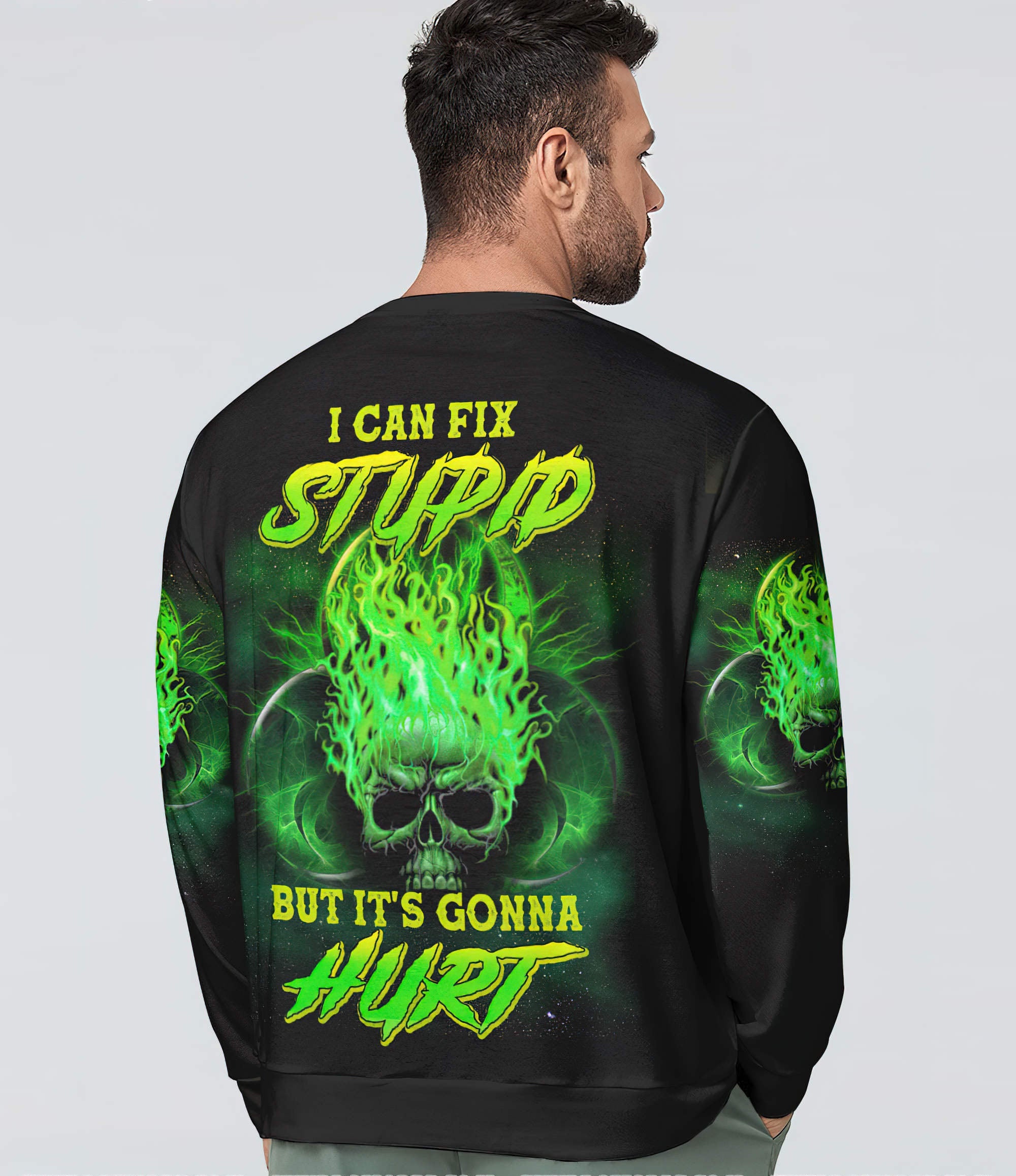 i-can-fix-stupid-fire-skull-all-over-print-sweatshirt